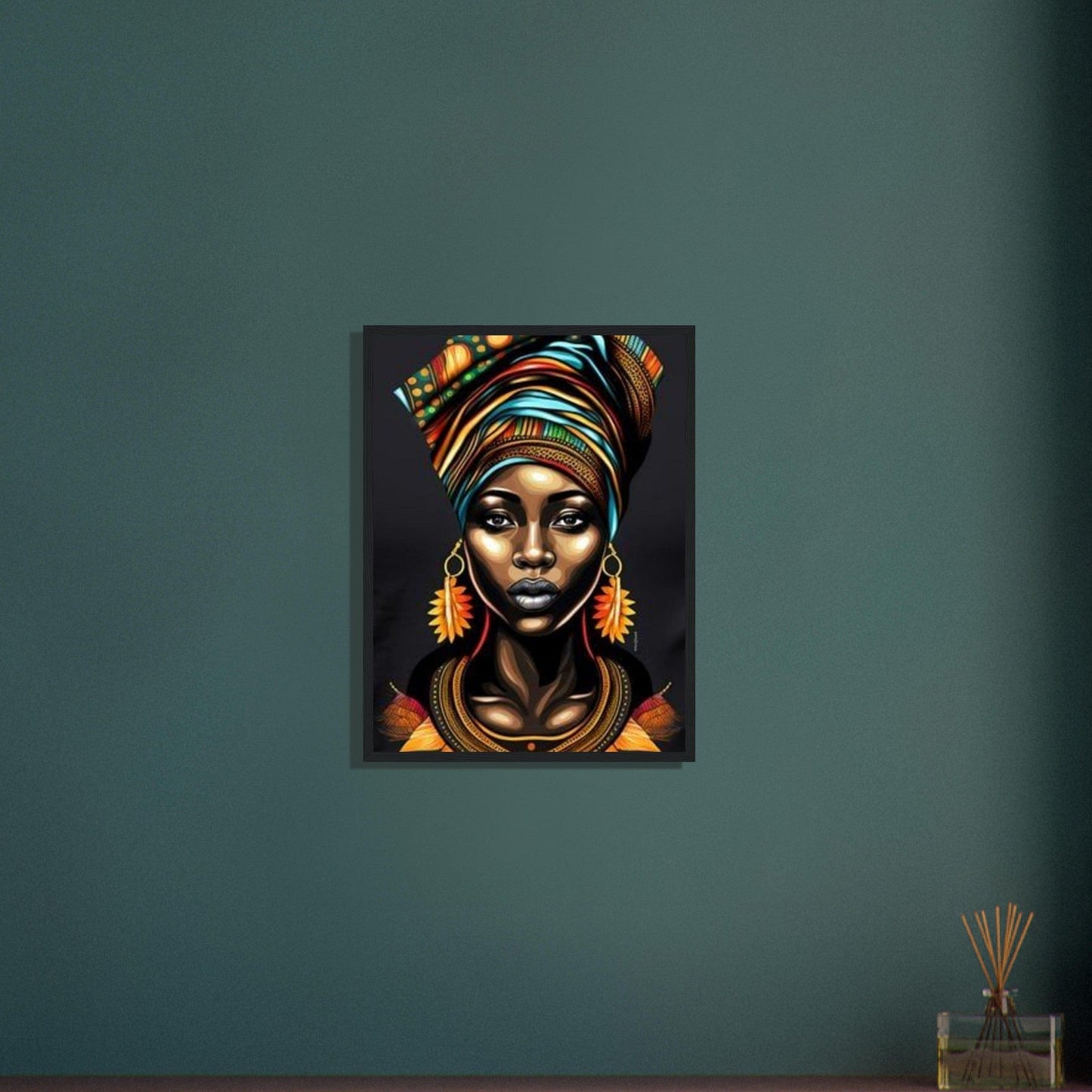 Canvanation Print Material Peinture Moderne Africaine