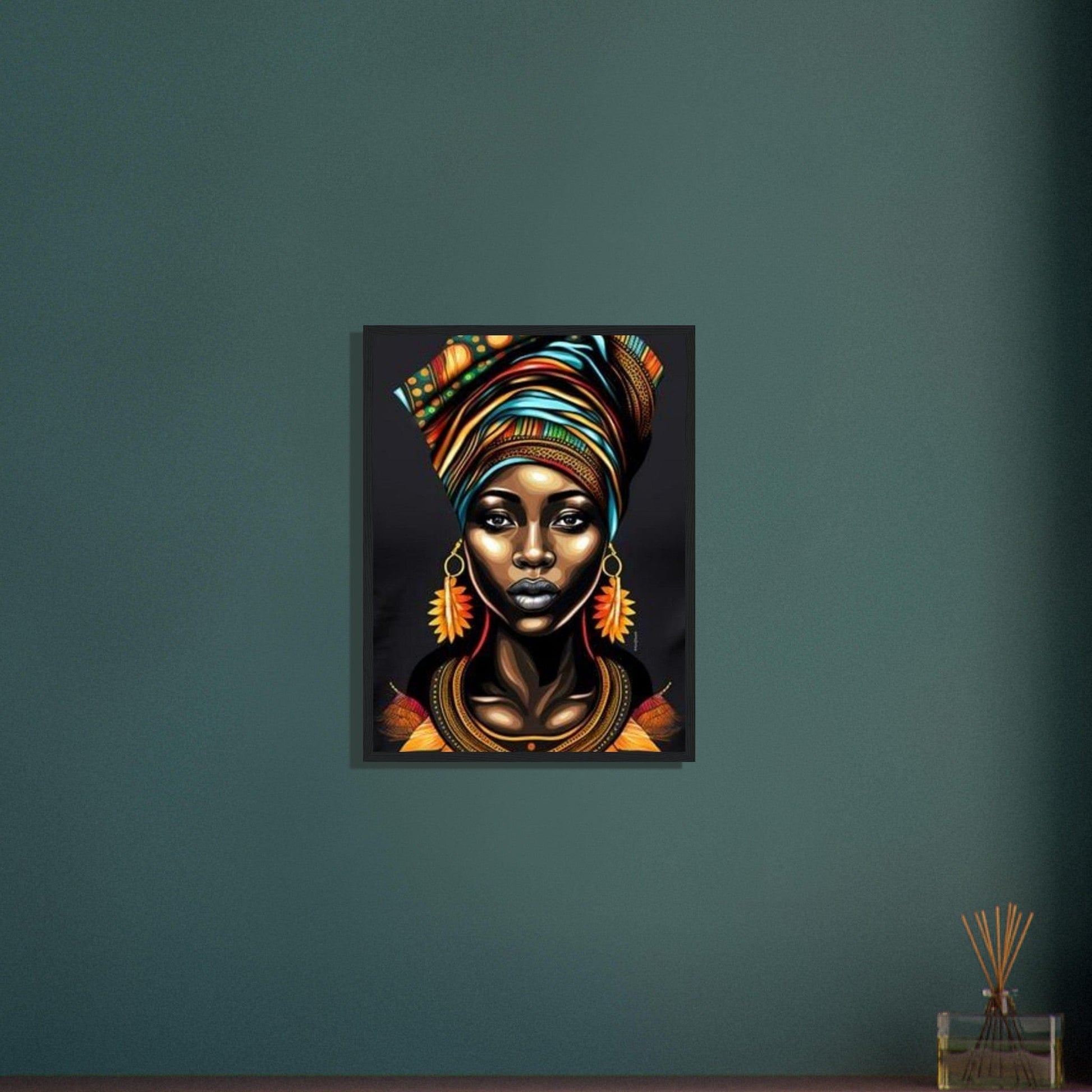 Canvanation Print Material Peinture Moderne Africaine
