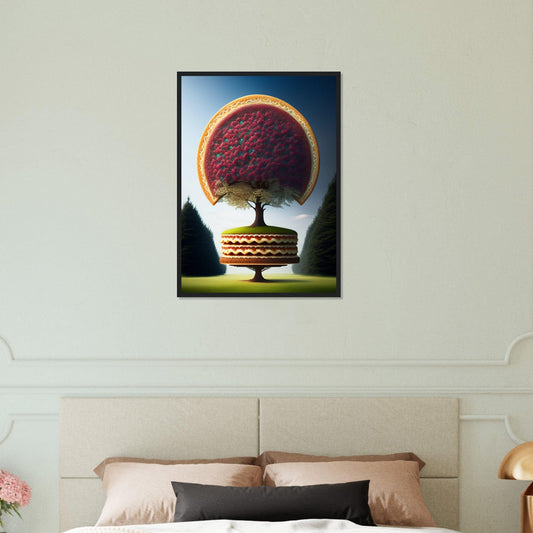 Canvanation Print Material 50x70 cm / 20x28″ Tableau L'Arbre de Vie: Un Symbole Universel d'Interconnexion