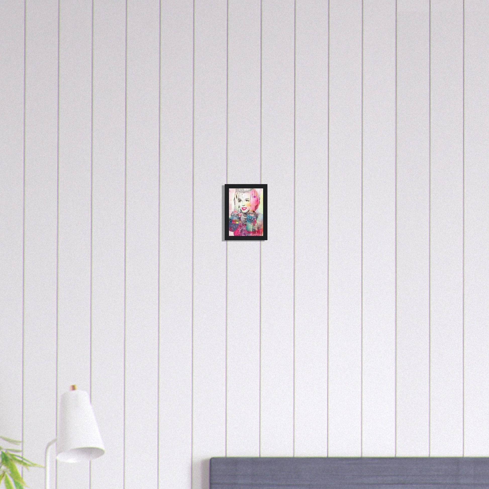 Canvanation Print Material 13x18 cm / 5x7″ Tableau Femme Street Art