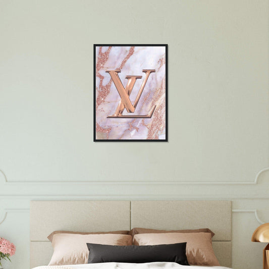 Canvanation Print Material 45x60 cm / 18x24″ Tableau Louis Vuitton Marbre