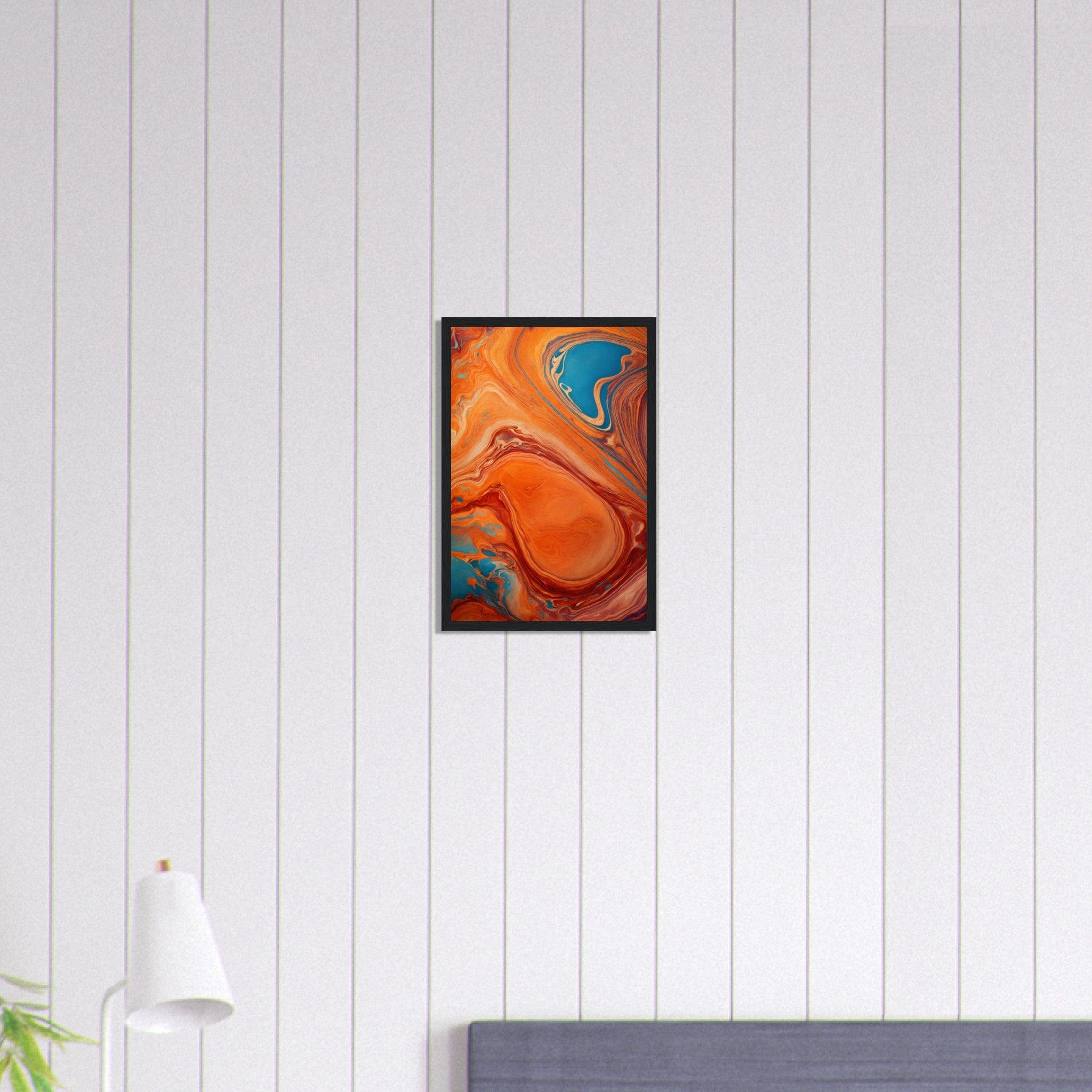 Canvanation Print Material 30x45 cm / 12x18″ Tableau Terracotta Échos du Sud