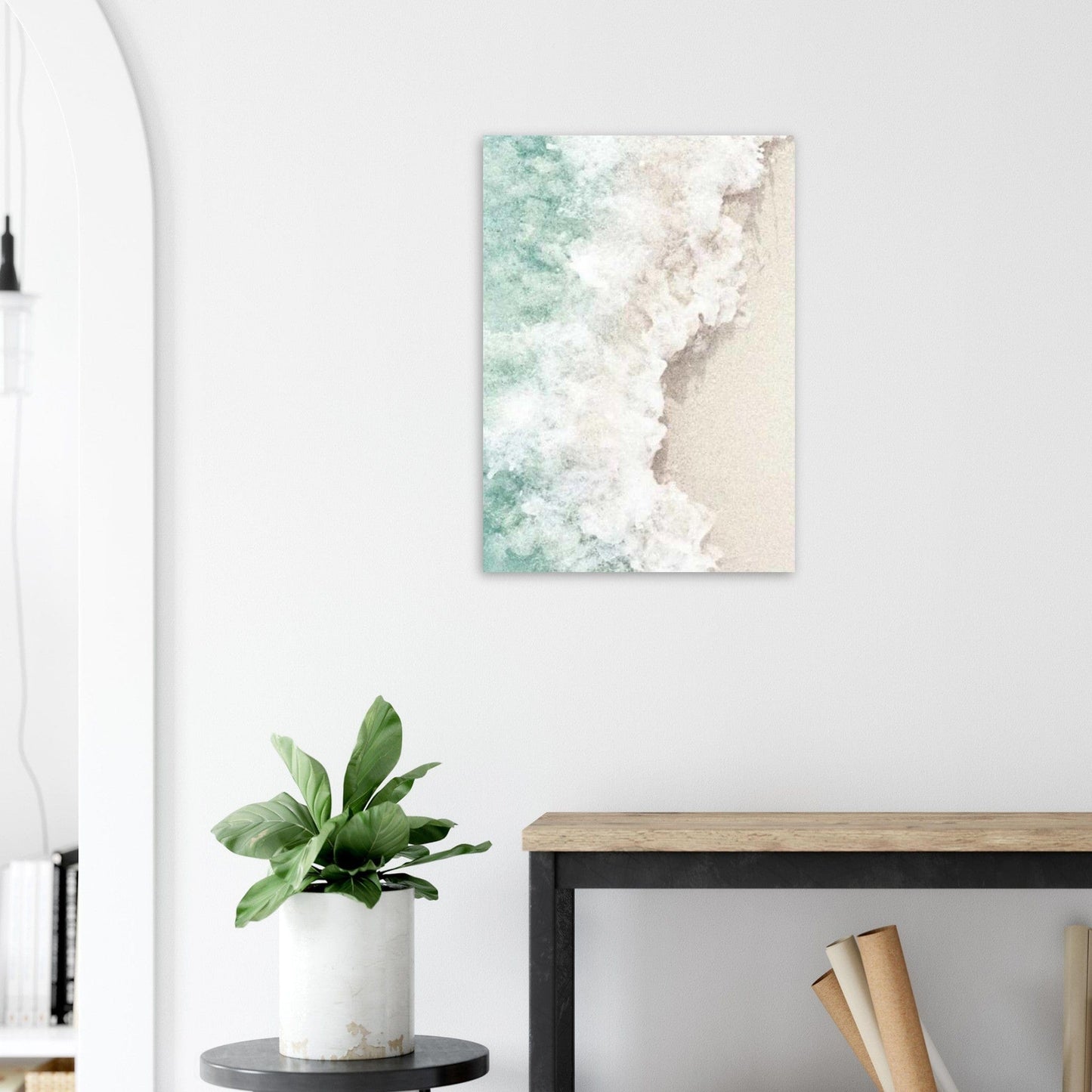 Canvanation C / 50x70  cm Affiche Mer Bretagne