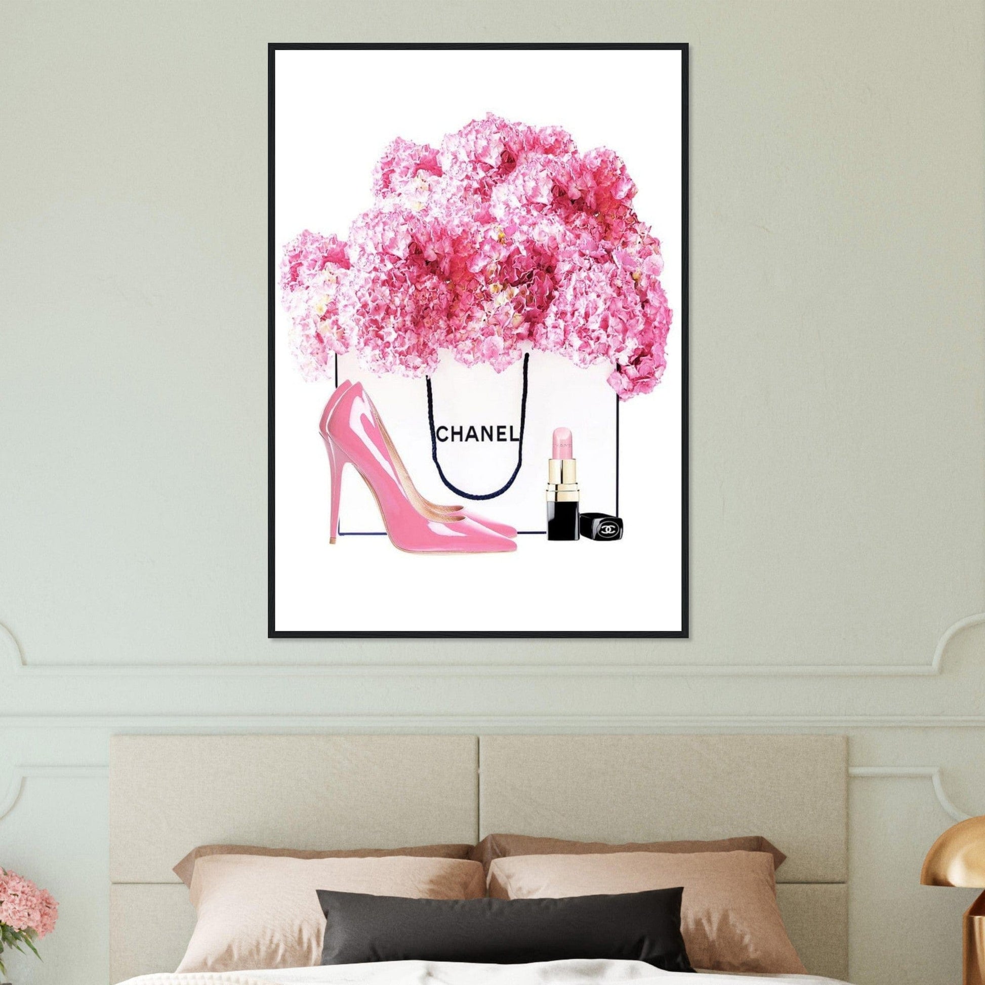 Canvanation Print Material Tableau Chanel Sac De Shopping