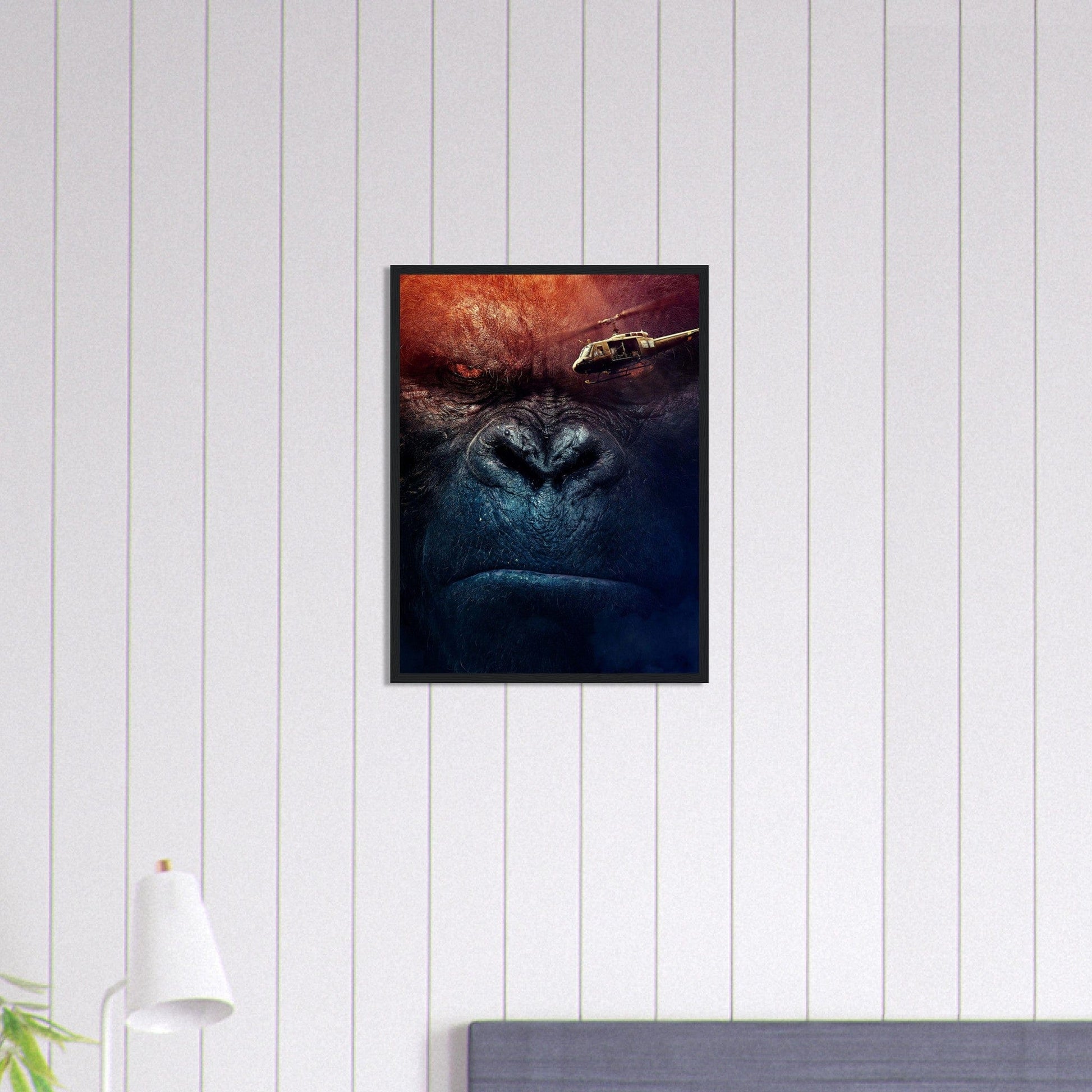 Canvanation Print Material Cadre Gorille