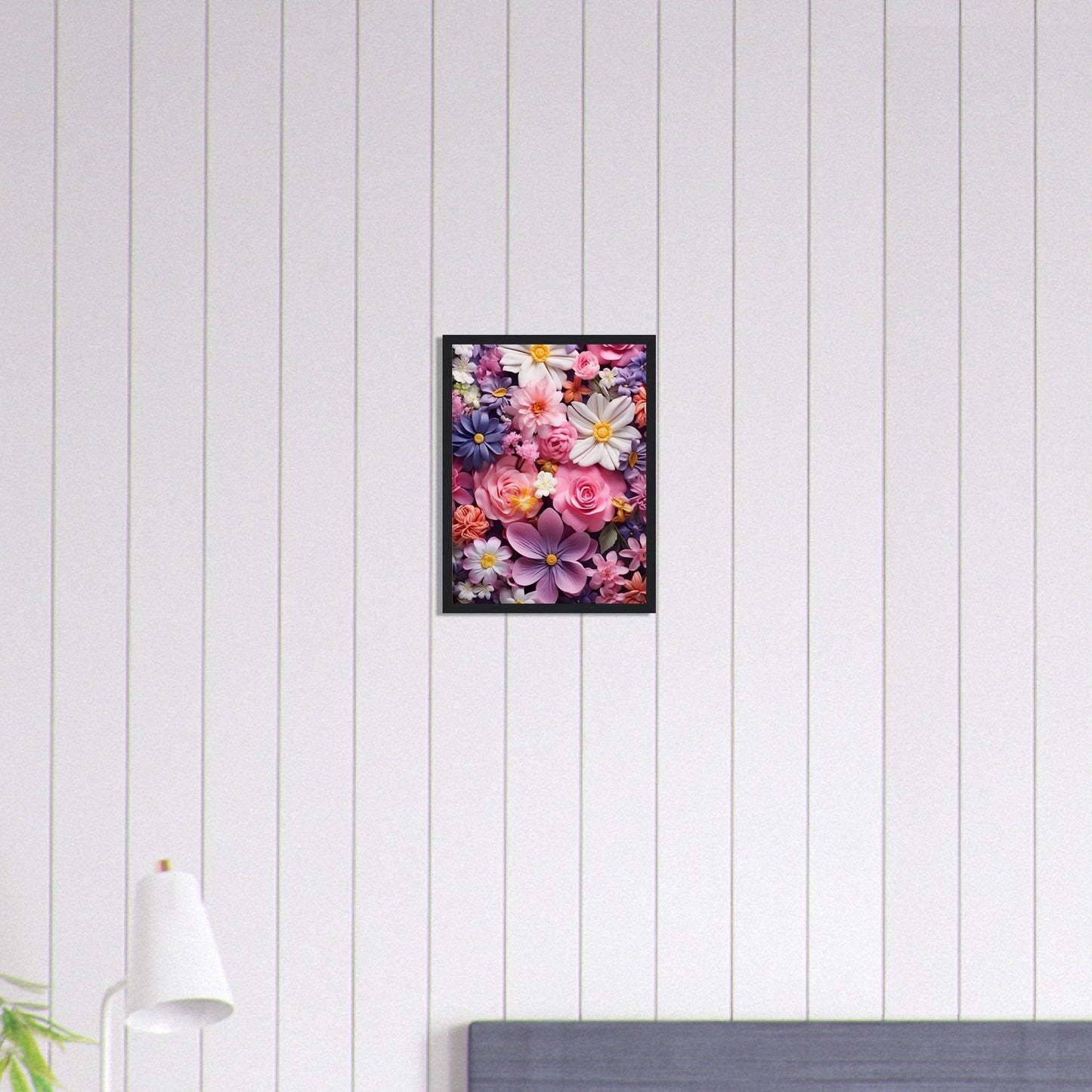 Canvanation Print Material 30x40 cm / 12x16″ Tableau Bouquet de Fleurs Colorés