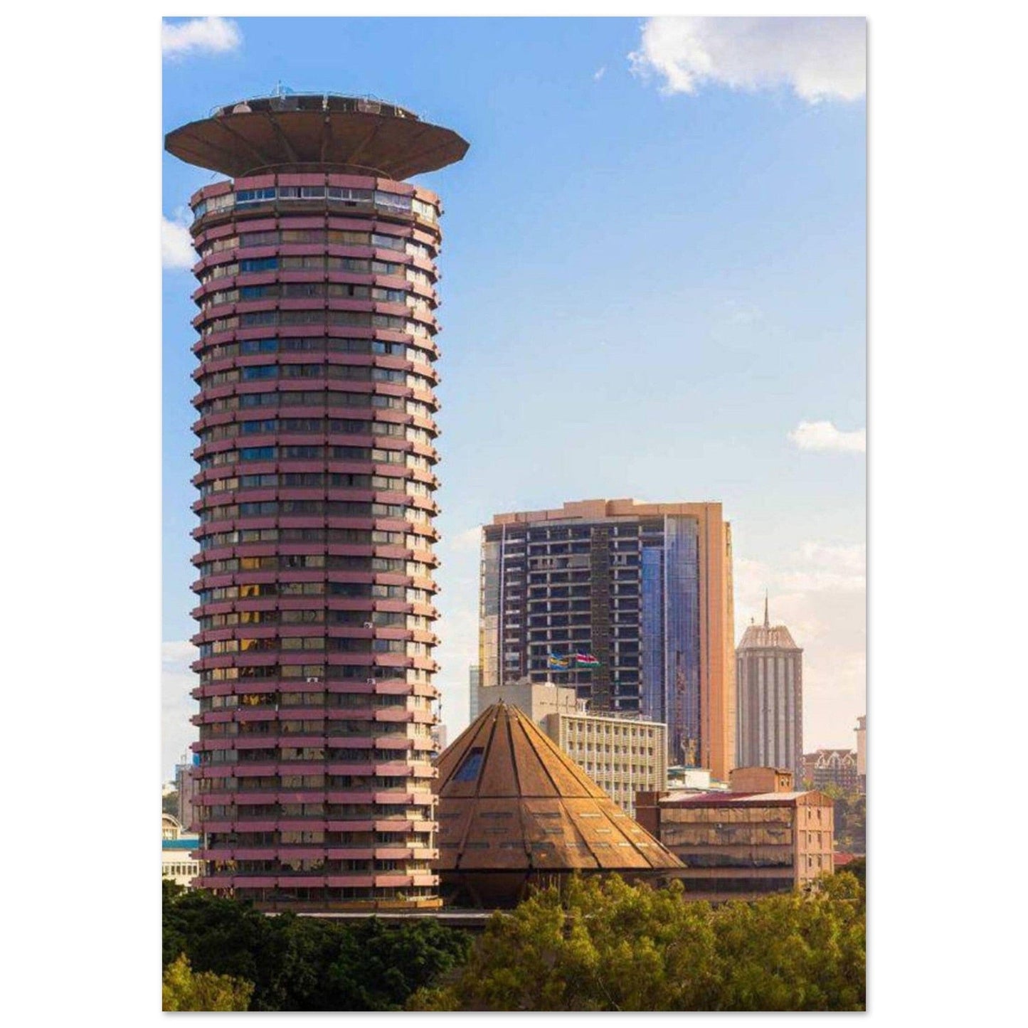 Gelato Print Material A0 (84.1 x 118.9 cm) Affiche Africain Nairobi