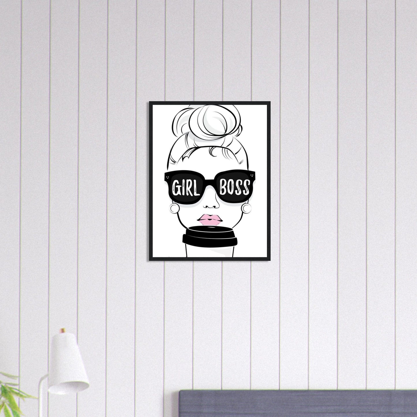 Canvanation Print Material 45x60 cm / 18x24″ Tableau Luxe Café Boss