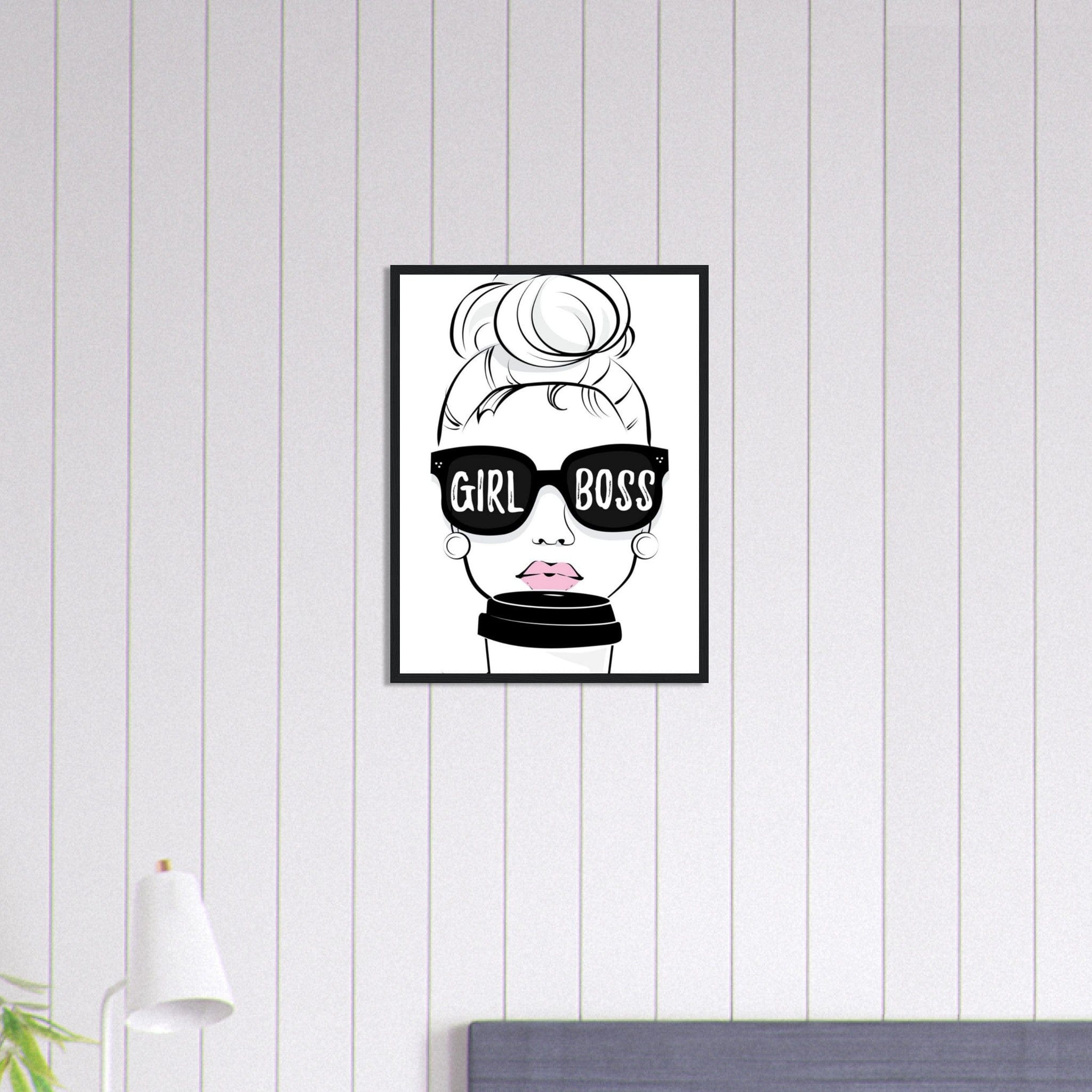 Canvanation Print Material 45x60 cm / 18x24″ Tableau Luxe Café Boss