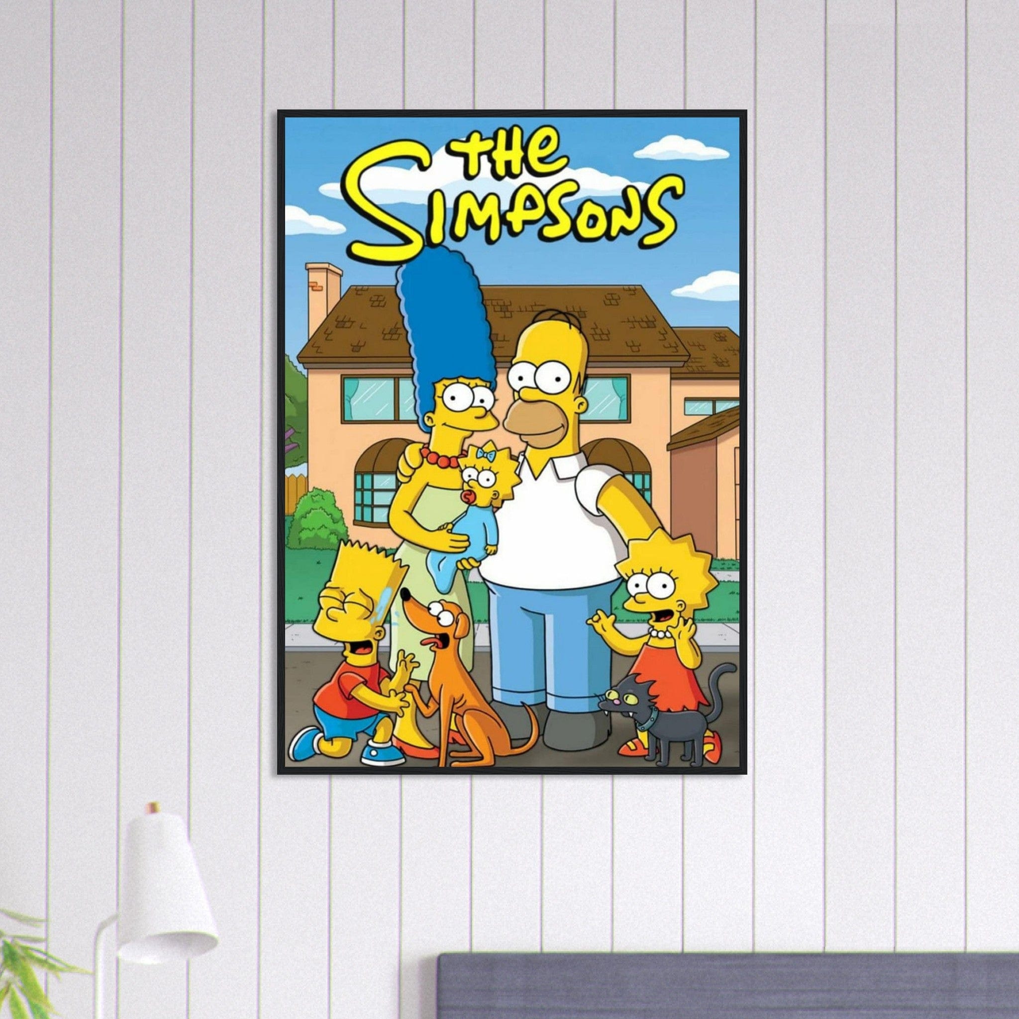 Canvanation Print Material 70x100 cm / 28x40″ Tableau The Simpson