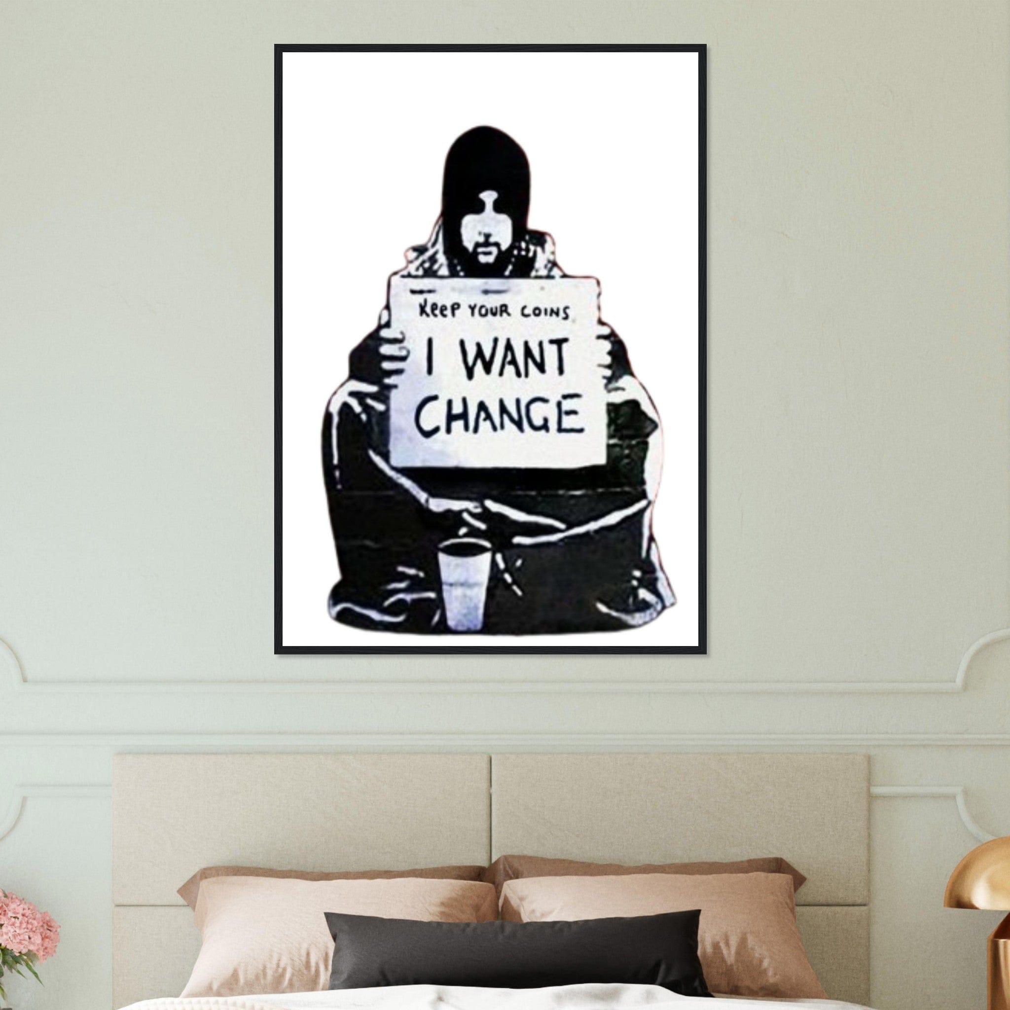 Canvanation Print Material Tableau Street Art Graffiti Banksy