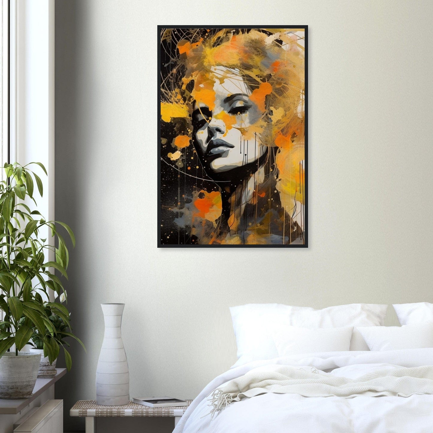 Canvanation Print Material 60x90 cm / 24x36″ Tableau De Portrait De Femme