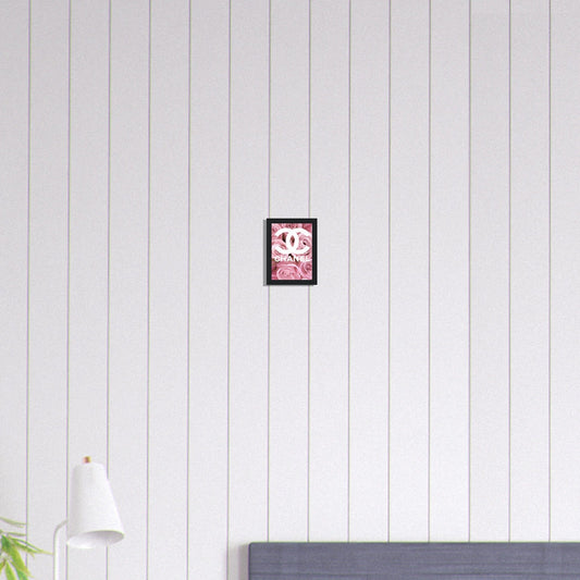 Canvanation Print Material 13x18 cm / 5x7″ Tableau Chanel Fleurs Rose