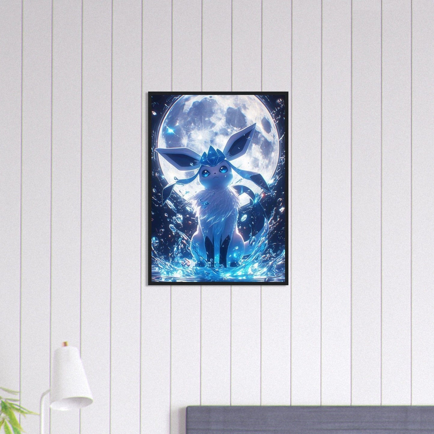 Canvanation Print Material 50x70 cm / 20x28″ Tableau Pokémon Eau - Chambre Enfant