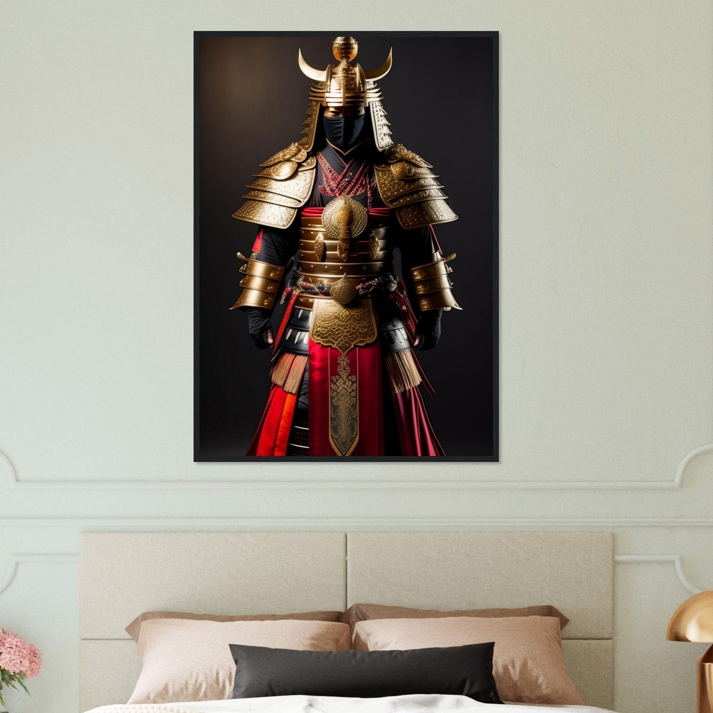 Canvanation Print Material 70x100 cm / 28x40″ Tableau Samourai Japon