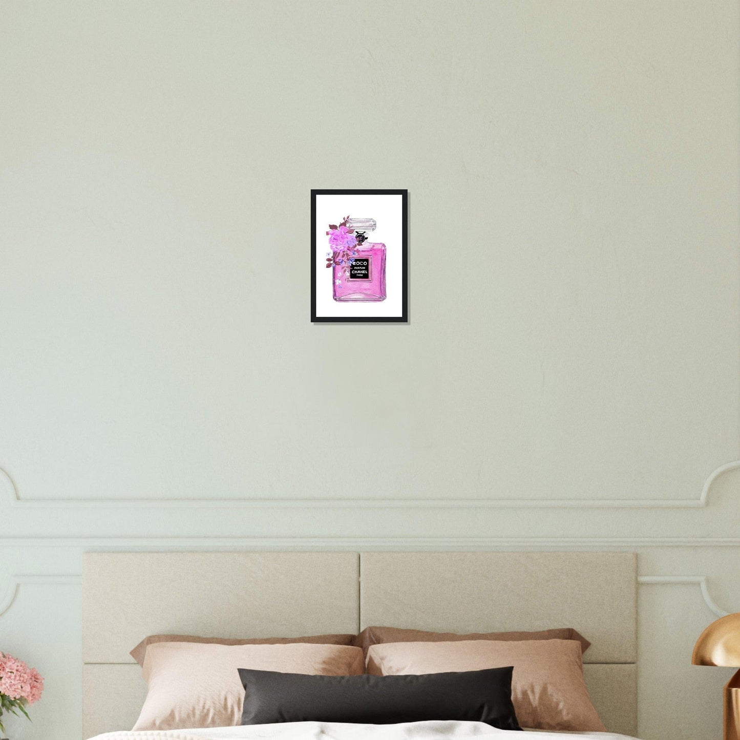 Canvanation Print Material Tableau Chanel Numéro 5 Rose