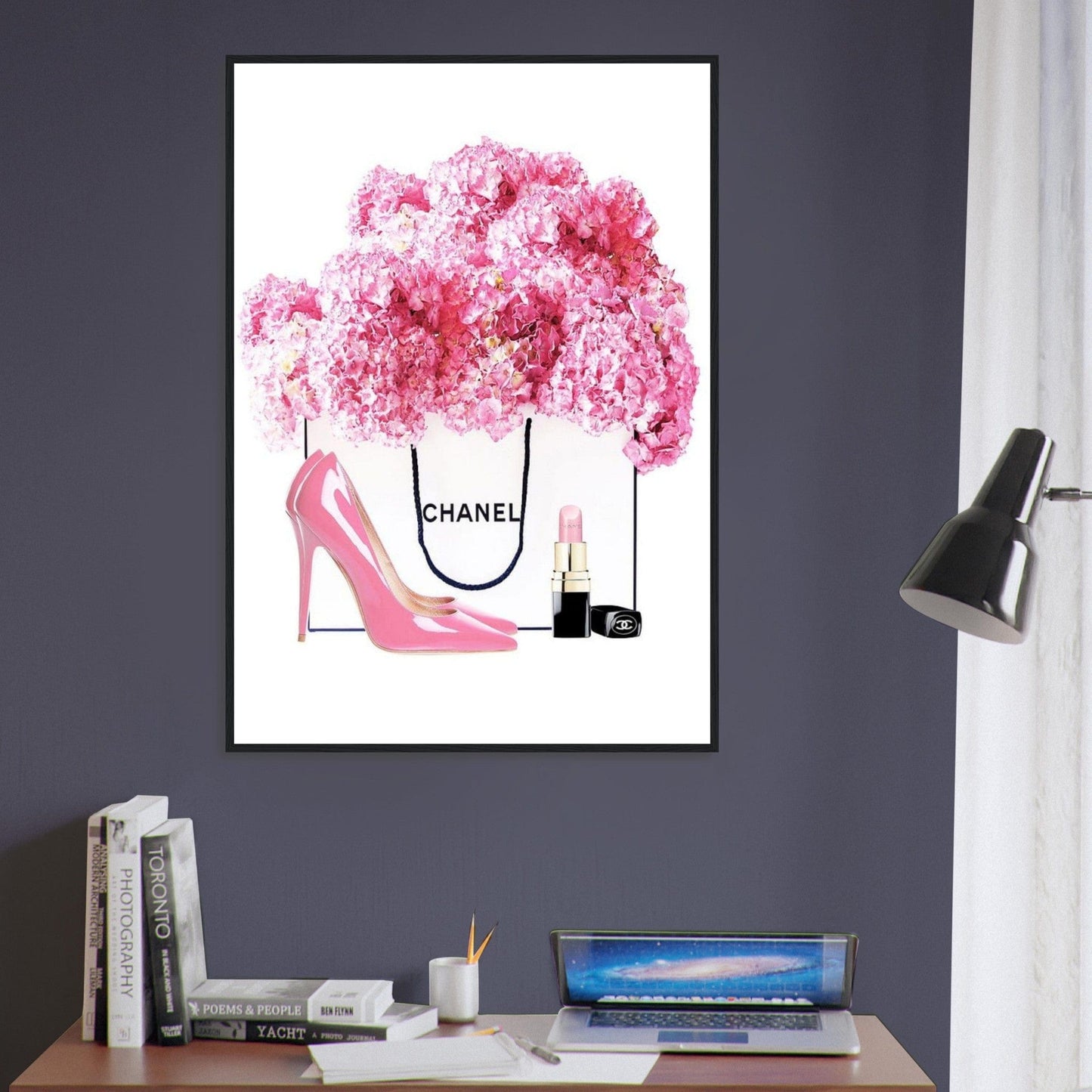 Canvanation Print Material Tableau Chanel Sac De Shopping