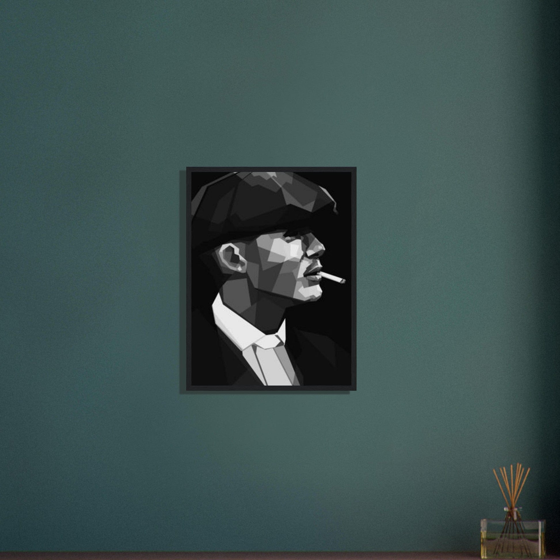Canvanation Print Material Tableau Peaky Blinder Avec Berret