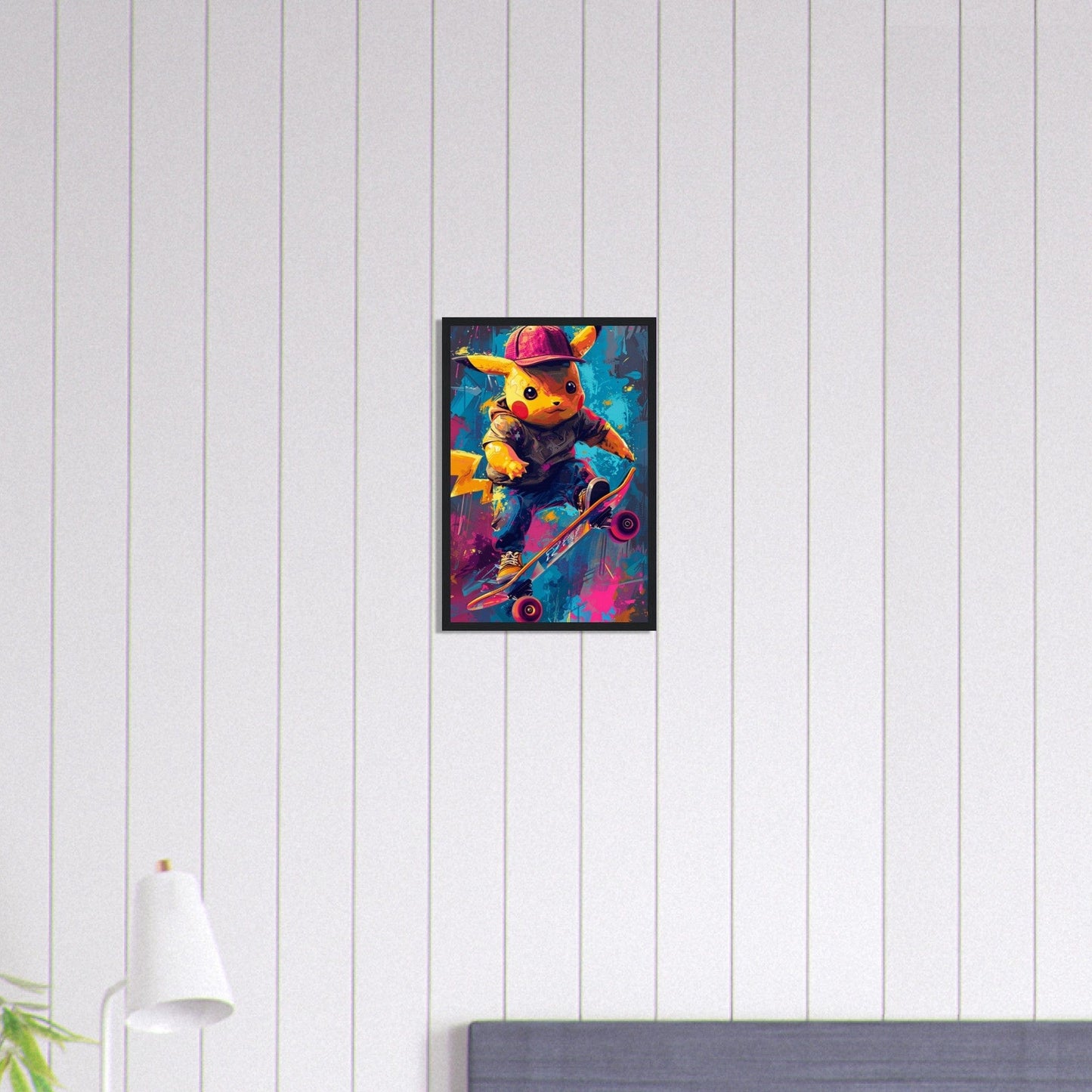 Canvanation Print Material 30x45 cm / 12x18″ Tableau Pokémon Pop Art Skate
