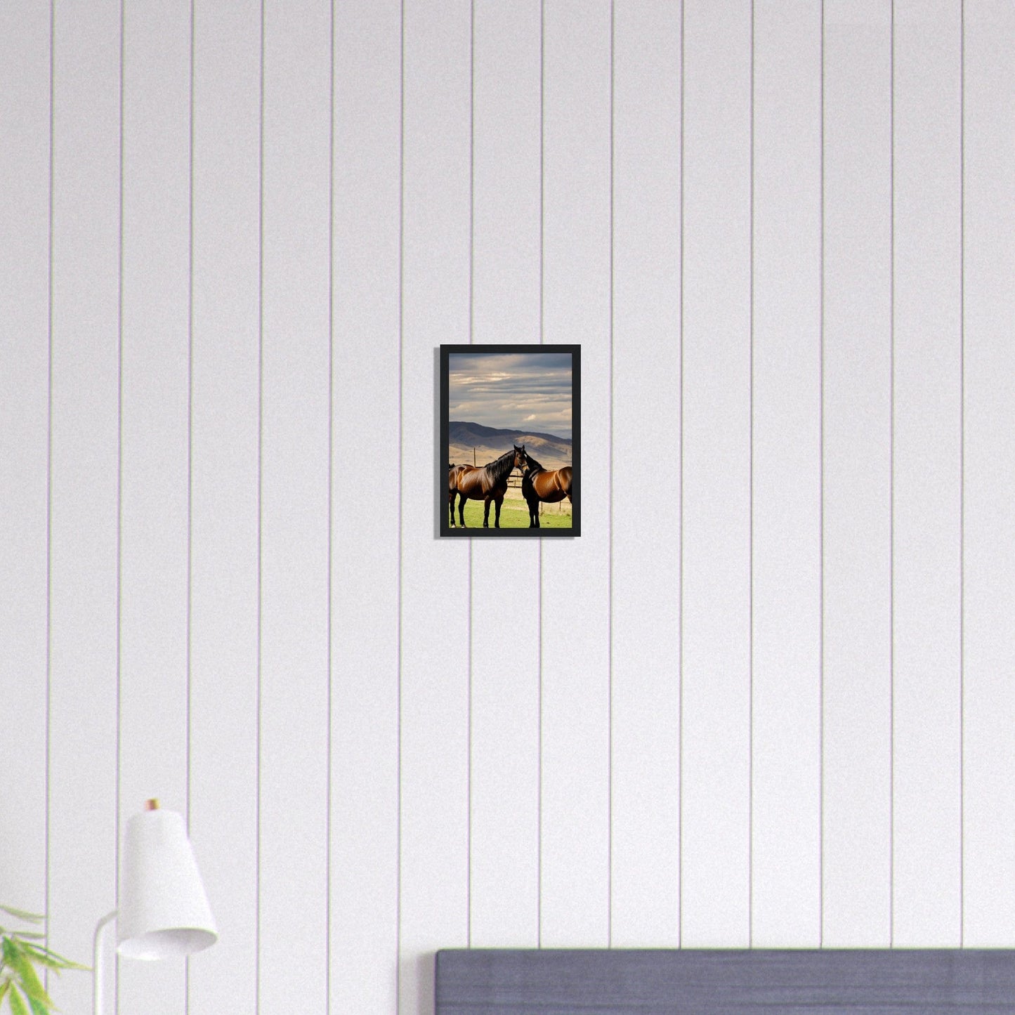 Canvanation Print Material A4 21x29.7 cm / 8x12″ Tableau Cheval Cavalier des Vents