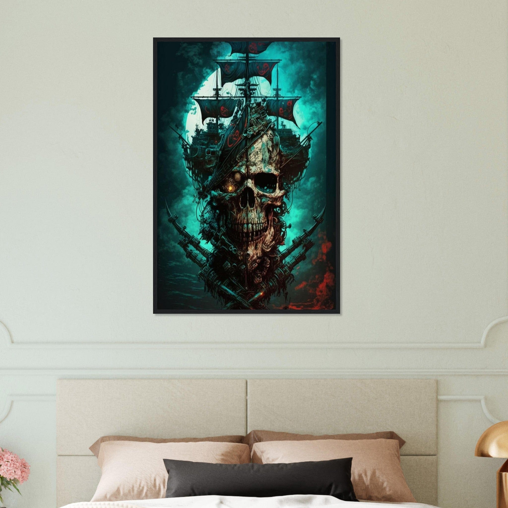 Canvanation Print Material 60x90 cm / 24x36″ Tableau Voilier Horizon Azur