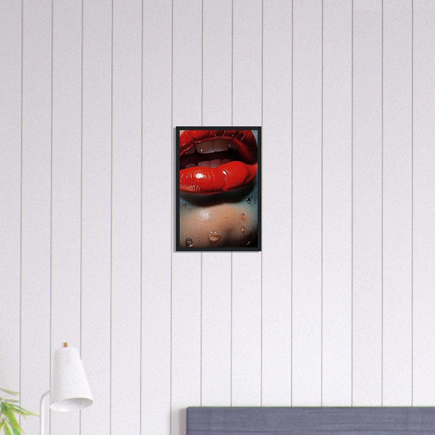 Canvanation Print Material 30x45 cm / 12x18″ Tableau Femme au Lèvre Glamour