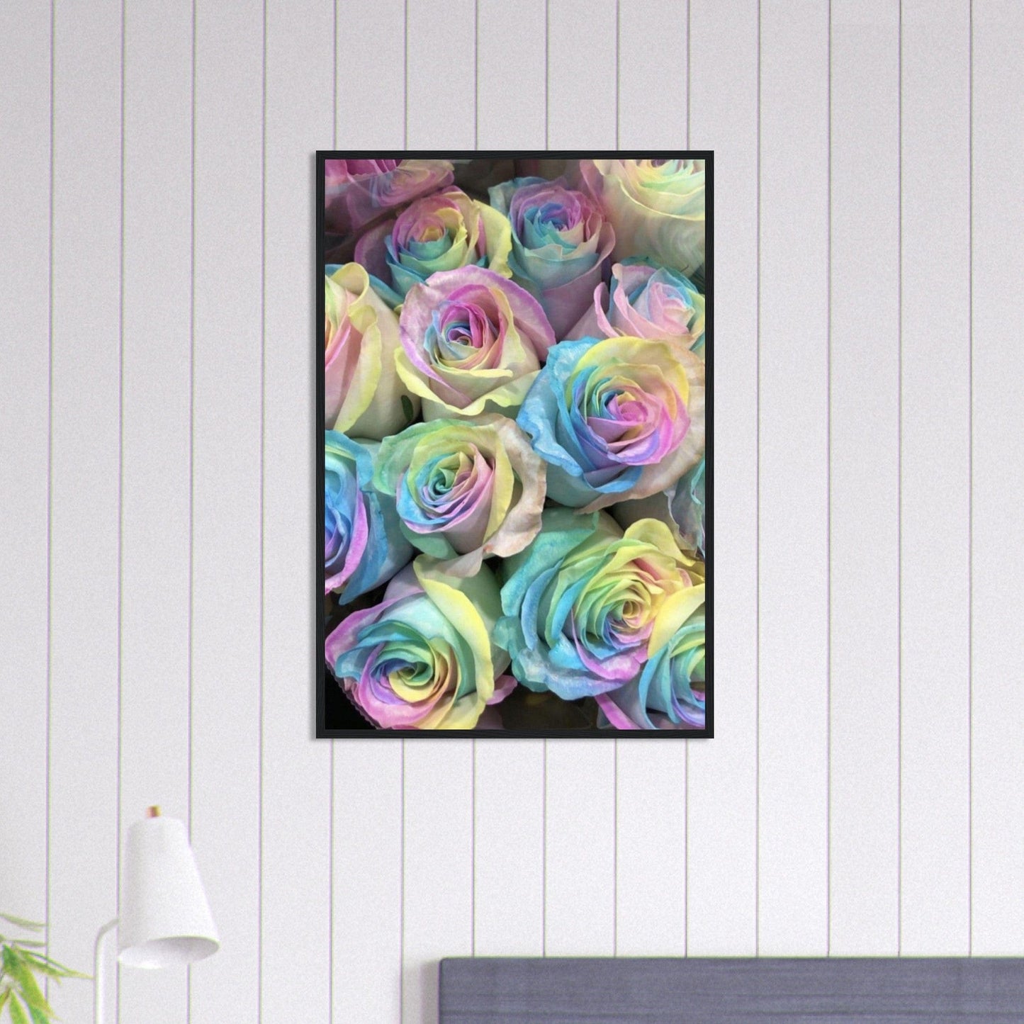 Canvanation Print Material 60x90 cm / 24x36″ Tableau Floral Multicolore