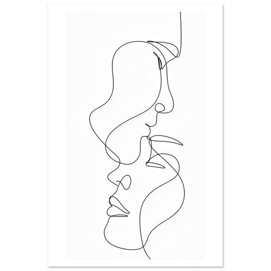 Gelato Print Material 60x90 cm / 24x36″ Poster Couple Amoureux