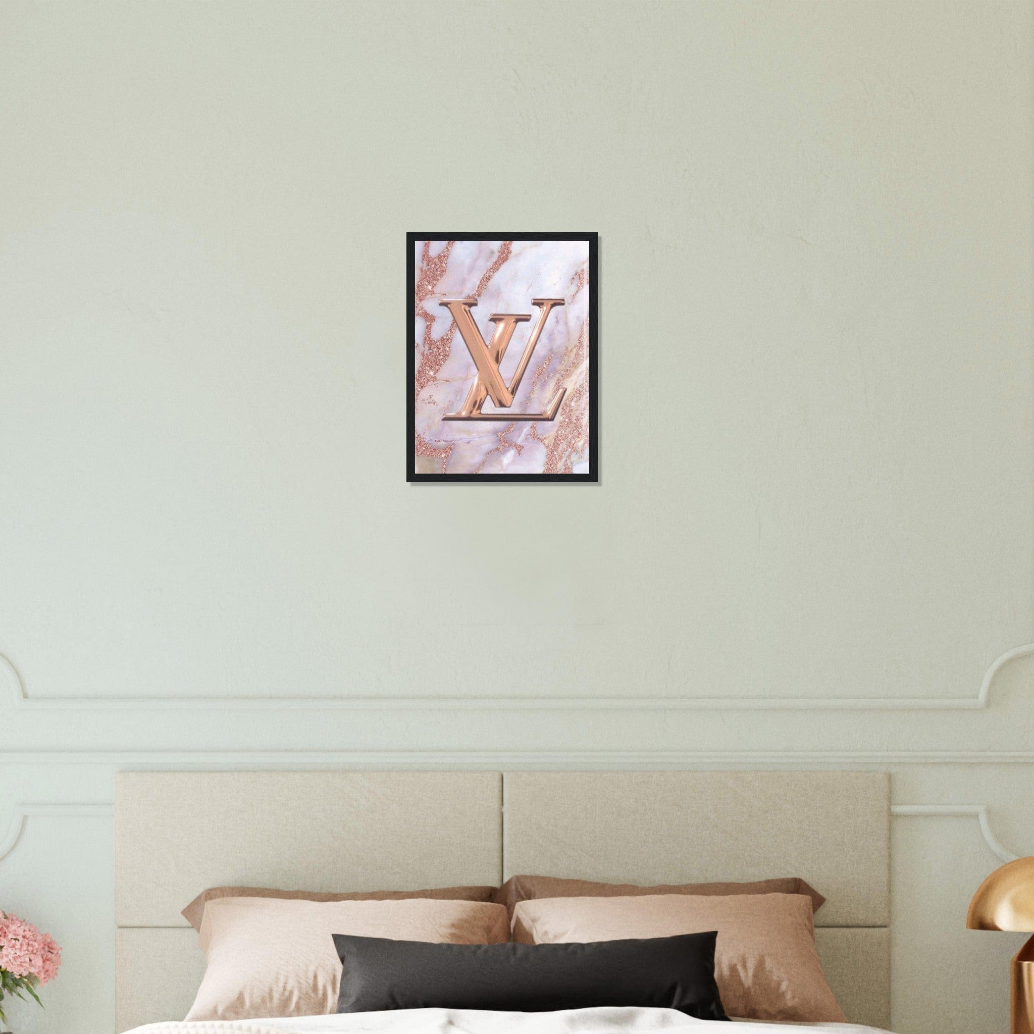 Canvanation Print Material 30x40 cm / 12x16″ Tableau Louis Vuitton Marbre