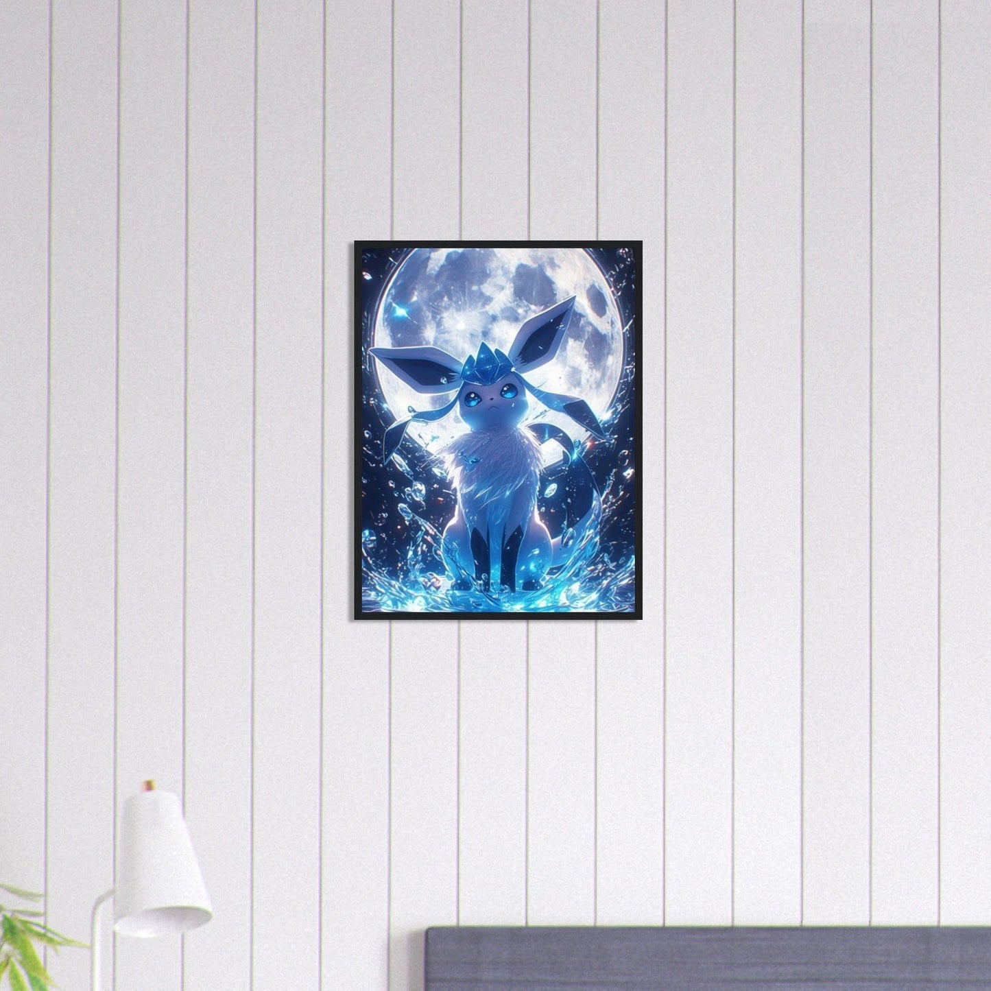 Canvanation Print Material 45x60 cm / 18x24″ Tableau Pokémon Eau - Chambre Enfant