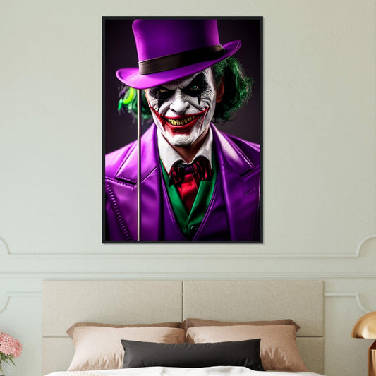 Canvanation Print Material 70x100 cm / 28x40″ Tableau Joker Violet