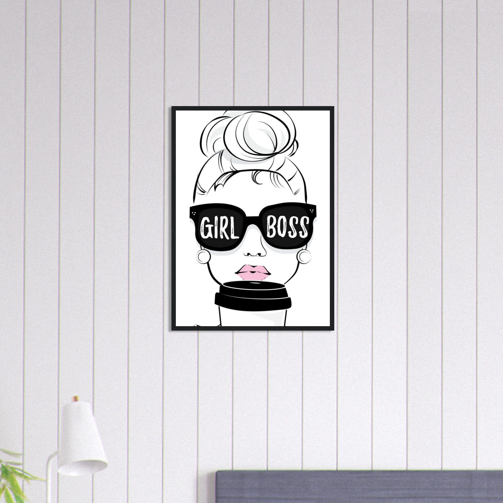 Canvanation Print Material 50x70 cm / 20x28″ Tableau Luxe Café Boss