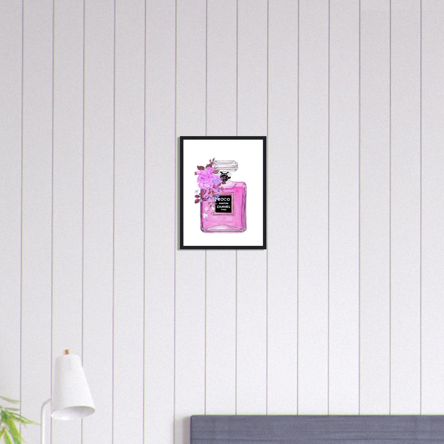 Canvanation Print Material 30x40 cm / 12x16″ Tableau Chanel Numéro 5 Rose