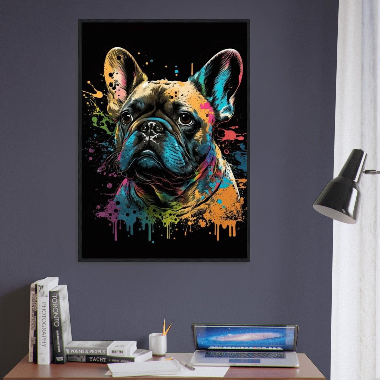 Canvanation Print Material Tableau Chien - L'âme du chien