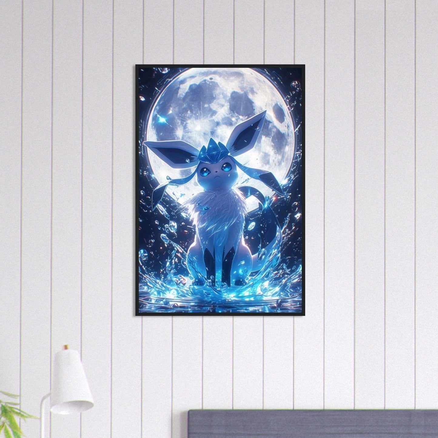 Canvanation Print Material 60x90 cm / 24x36″ Tableau Pokémon Eau - Chambre Enfant