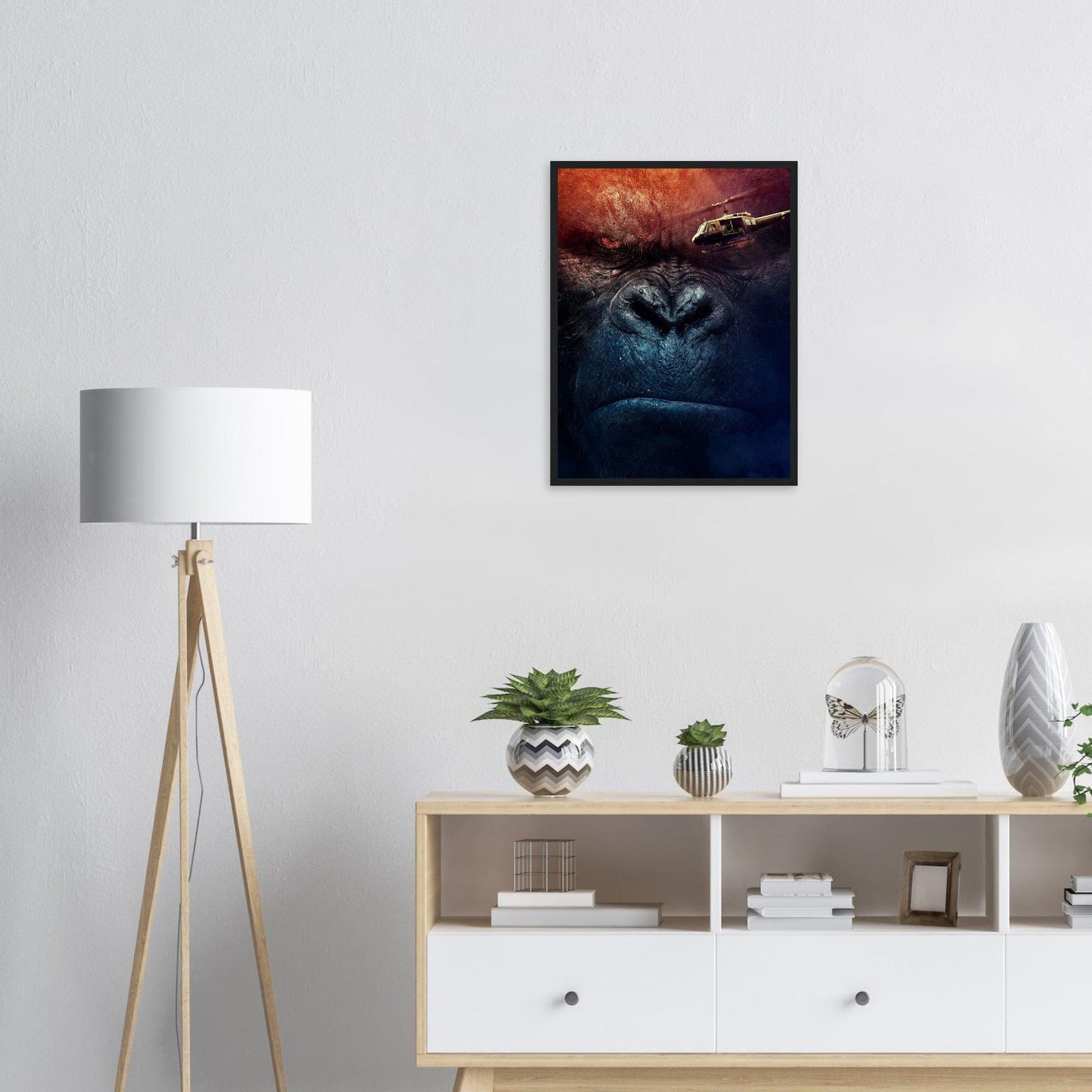 Canvanation Print Material Cadre Gorille