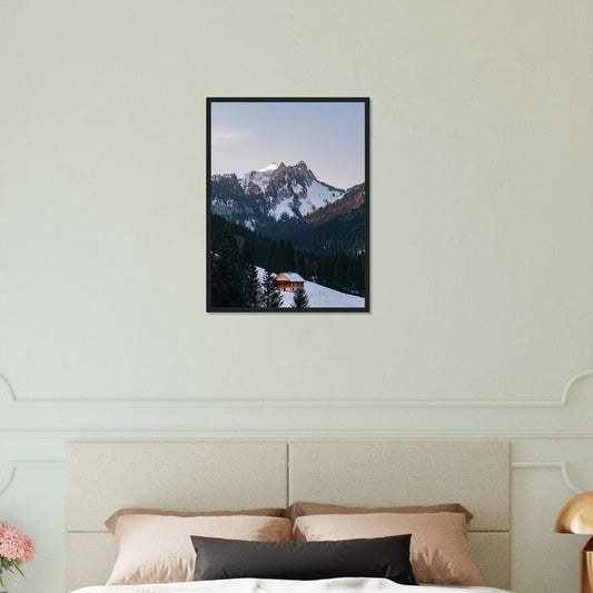Canvanation Print Material 45x60 cm / 18x24″ Tableau De Montagne Moderne