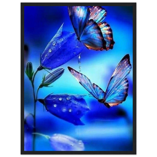 Gelato Print Material 45x60 cm / 18x24″ Tableau Avec Des Papillons