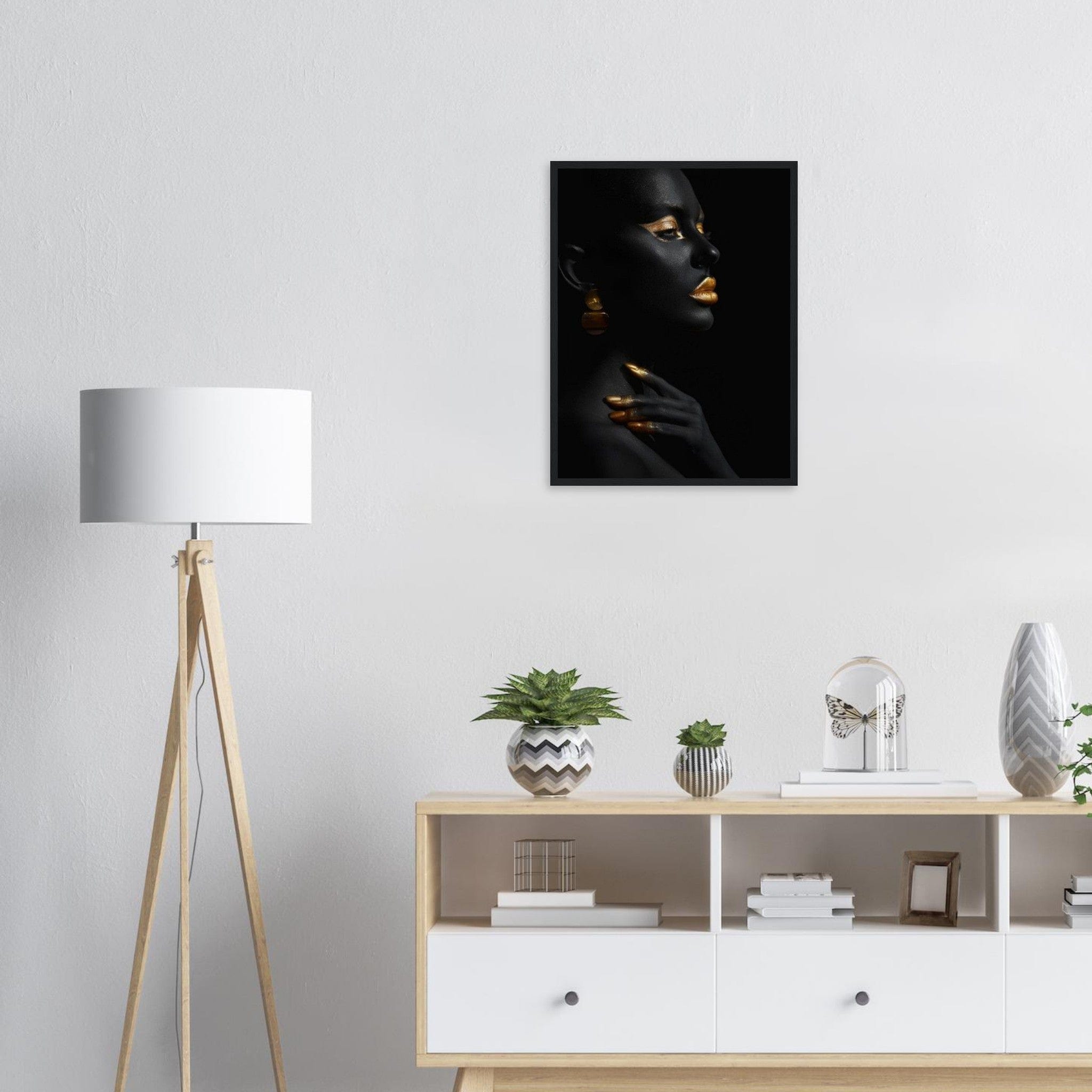 Canvanation Print Material Tableau Peinture Africaine