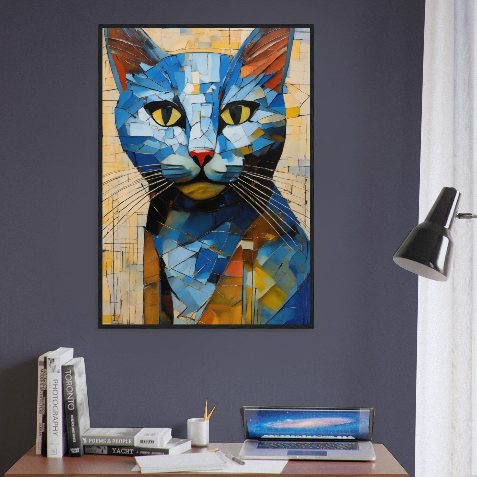 Canvanation Print Material Tableau Chat Sommeil Profond