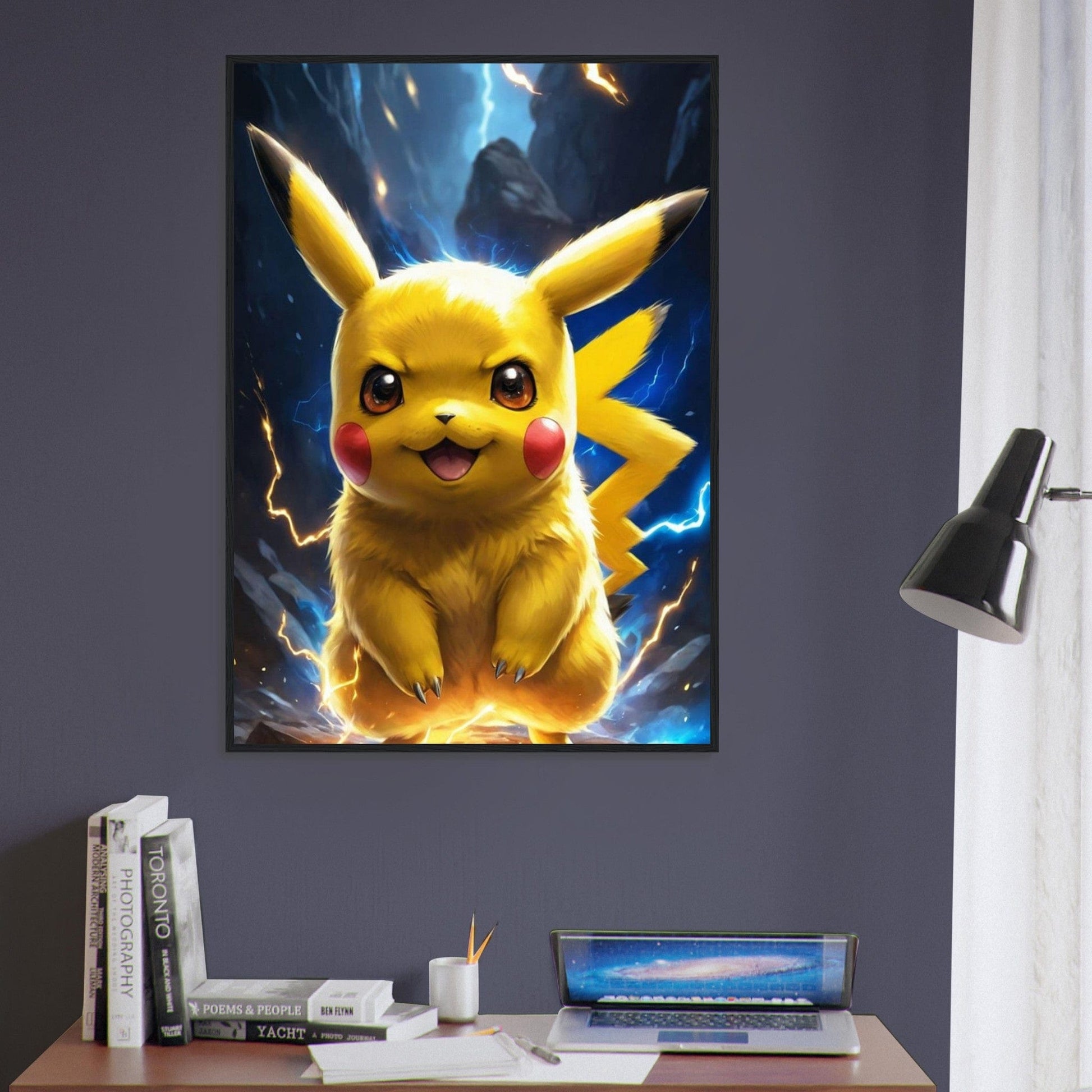Canvanation Print Material Tableau Pokémon Pikachu Evolution