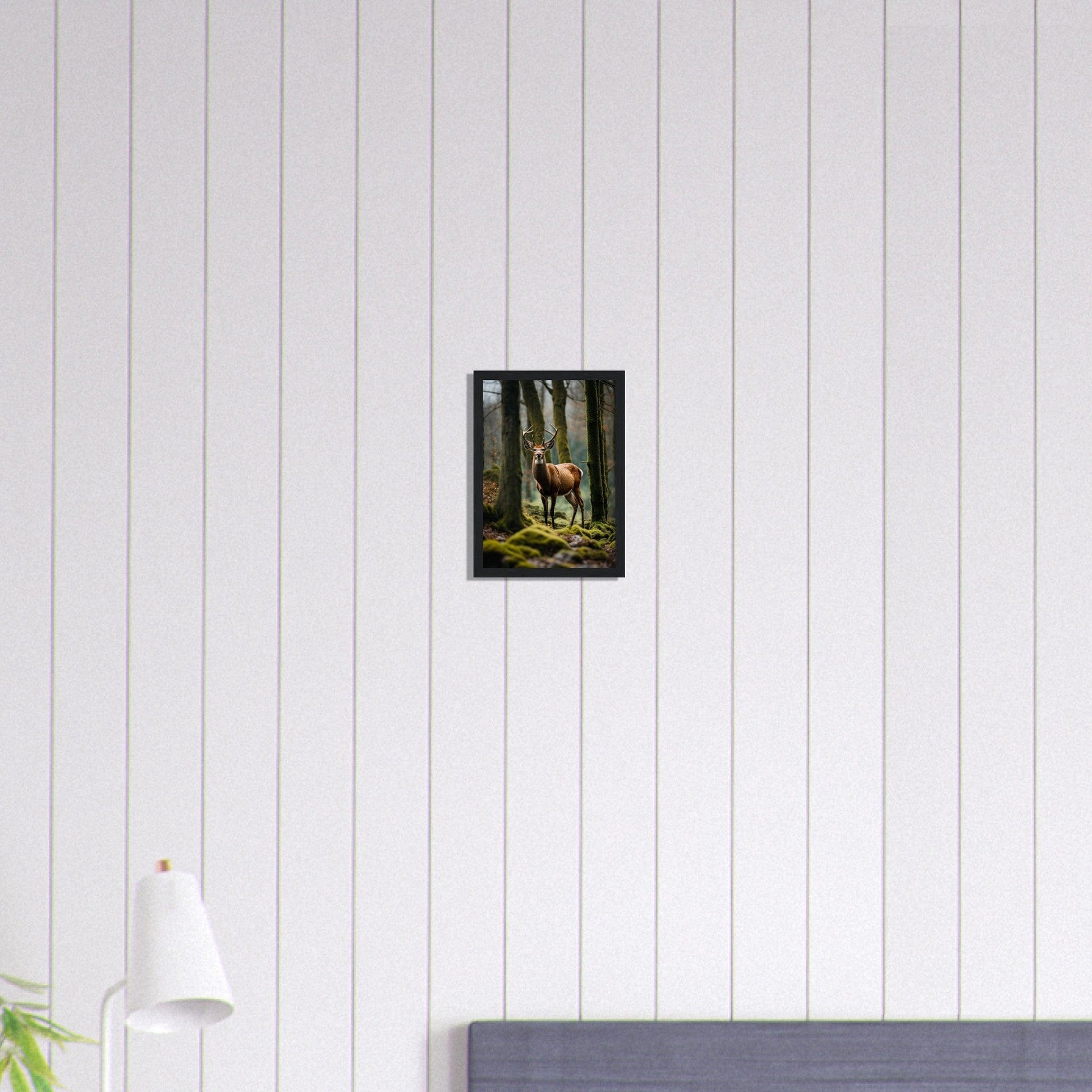 Canvanation Print Material A4 21x29.7 cm / 8x12″ Tableau Cerf Sérénité Sauvage