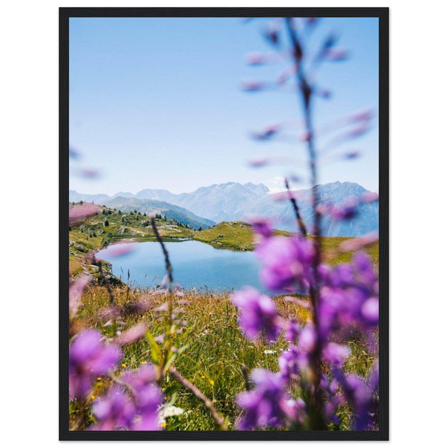 Canvanation Print Material Cadre Montagne Déco