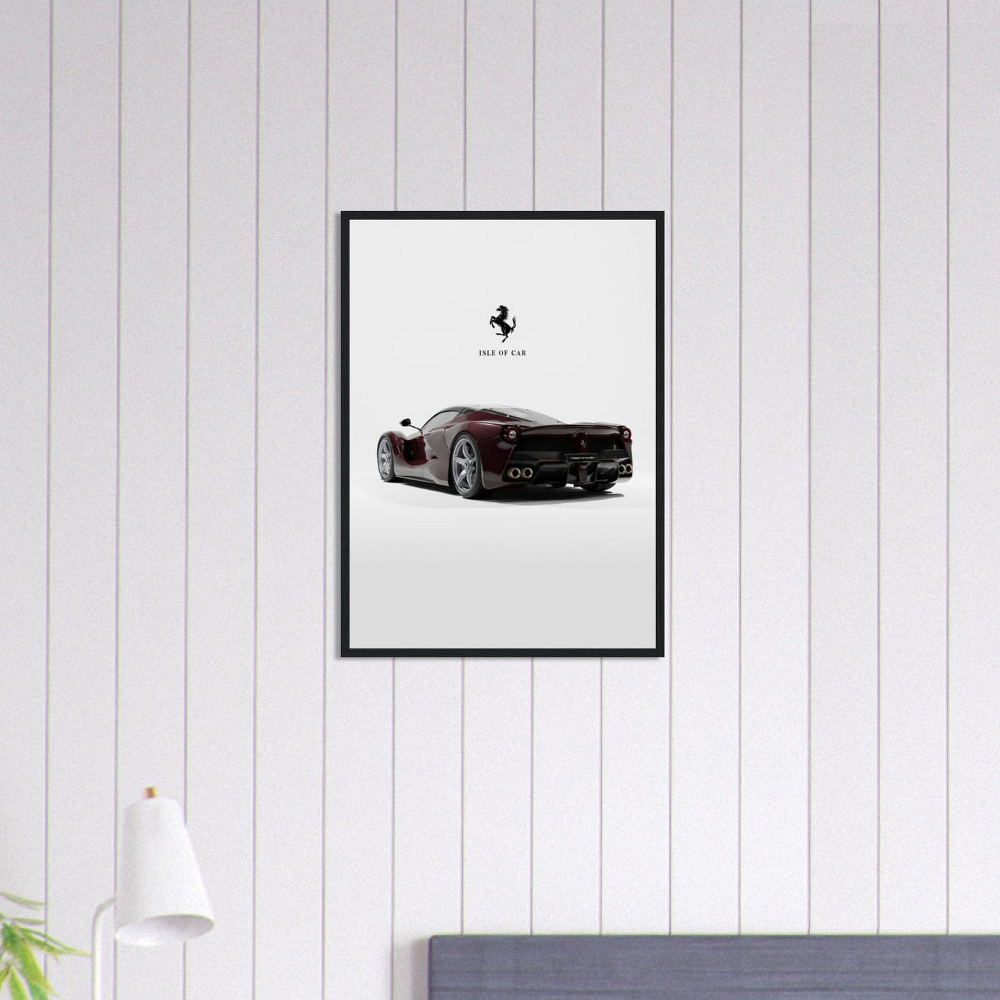 Canvanation Print Material 50x70 cm / 20x28″ Tableau Voiture Ferrari Laferrari
