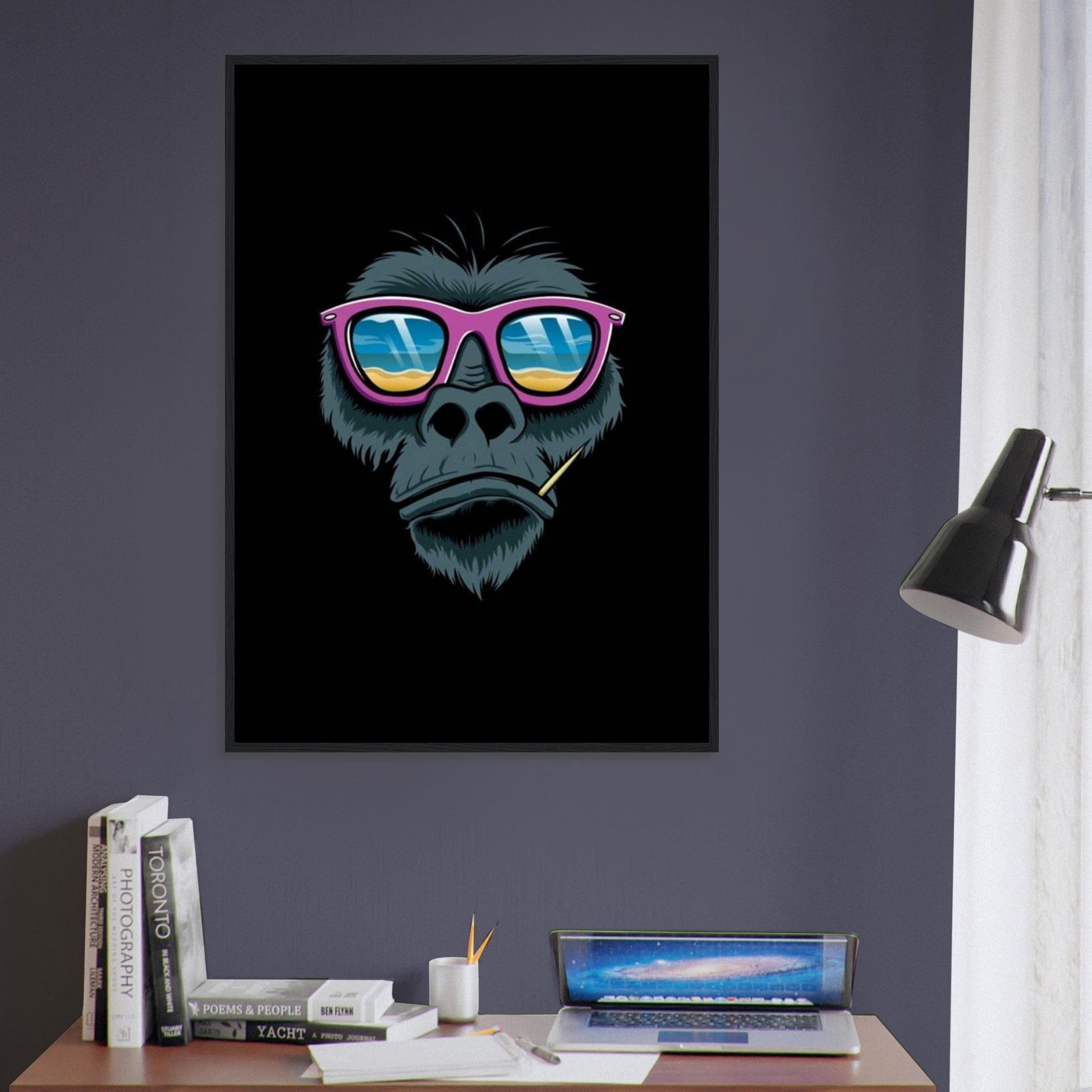 Canvanation Print Material Tableau Gorille Plage