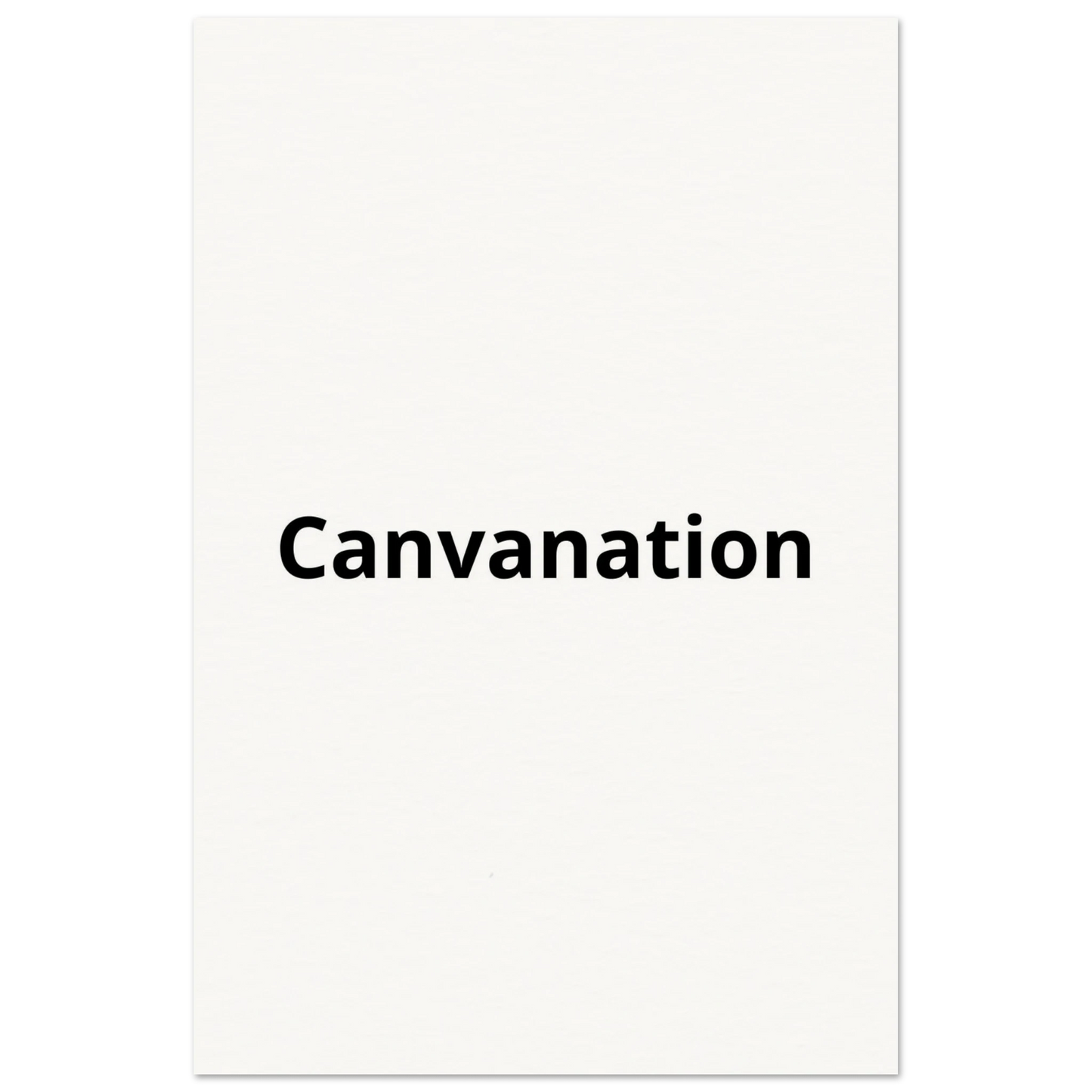Canvanation Print Material 40x60 cm / 16x24″ Poster Personnalisé HD