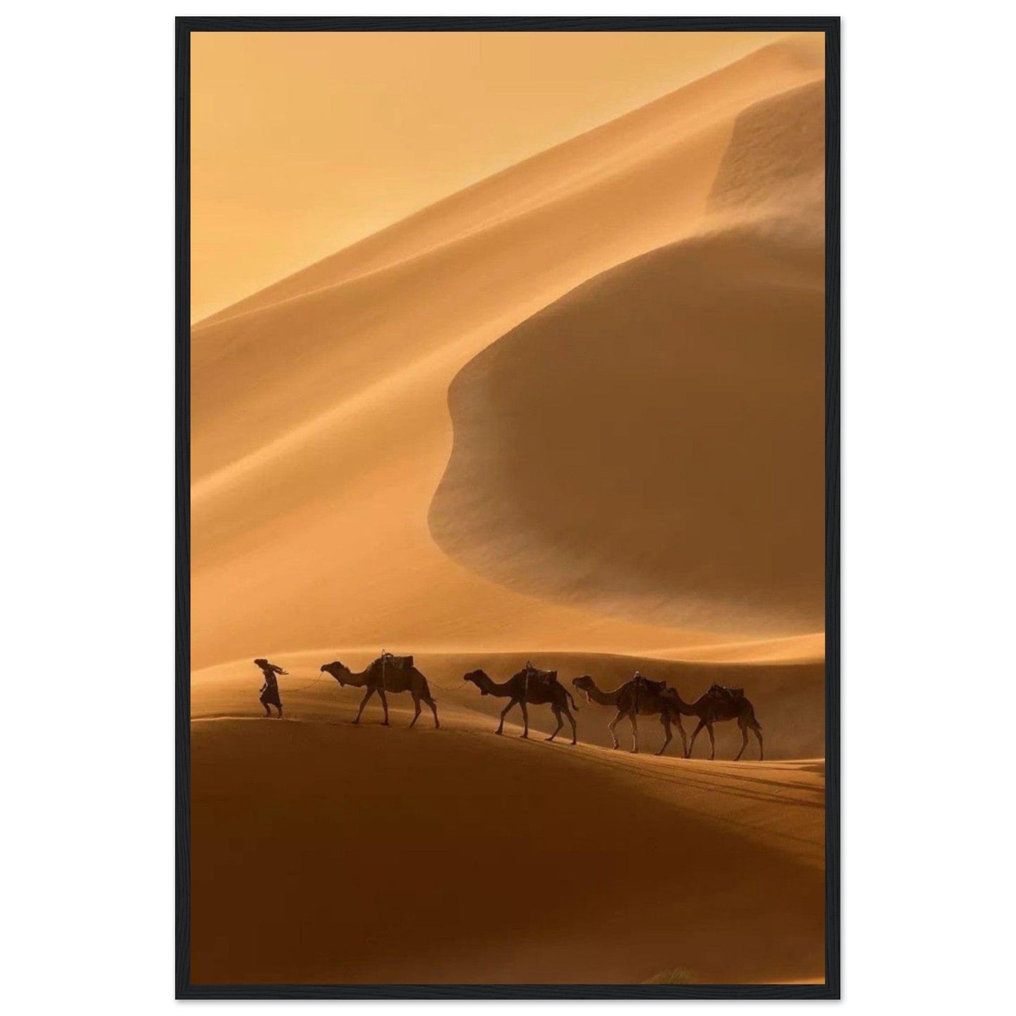 Canvanation Print Material 60x90 cm / 24x36″ Tableau Peintre Marocain