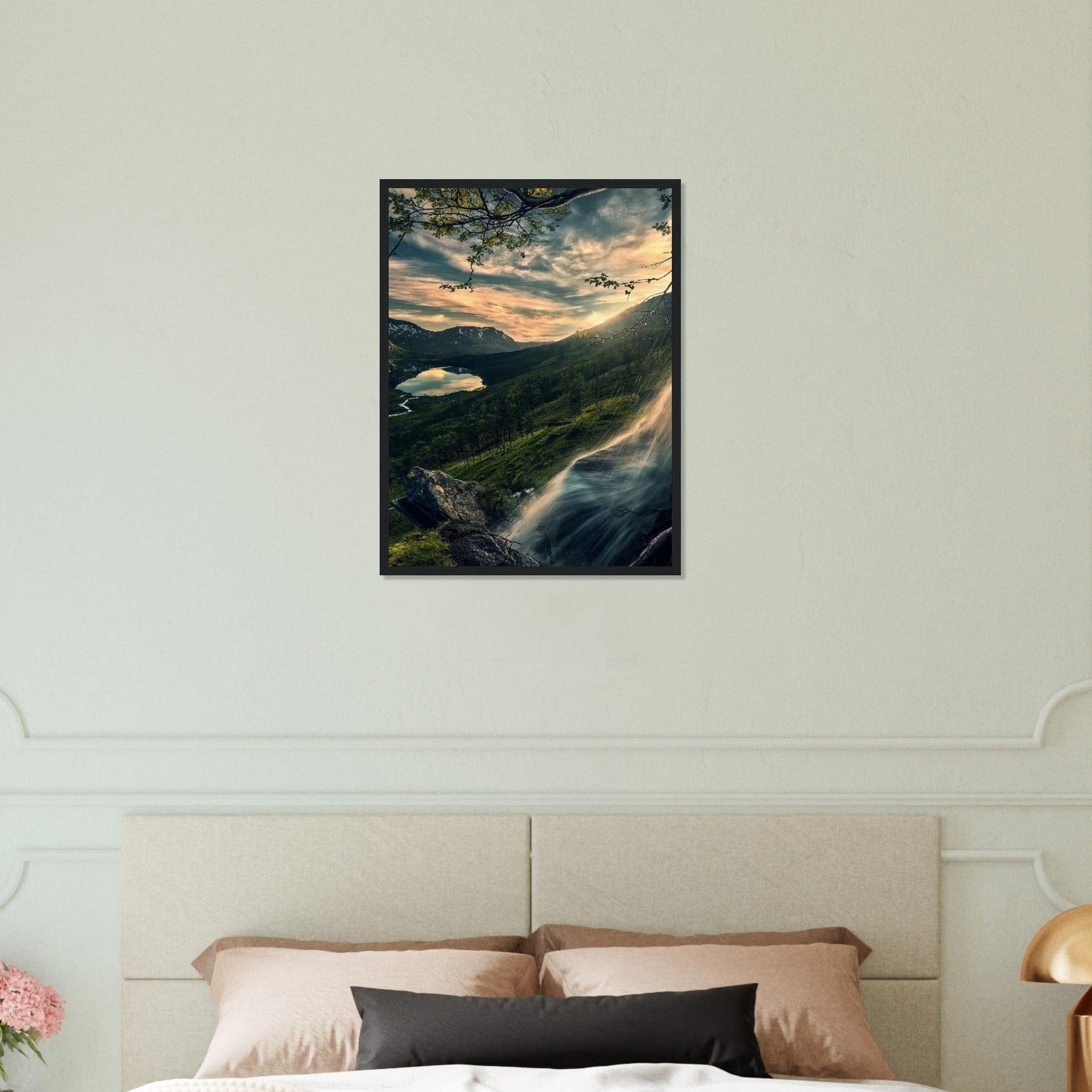 Canvanation Print Material Peinture Foret Moderne