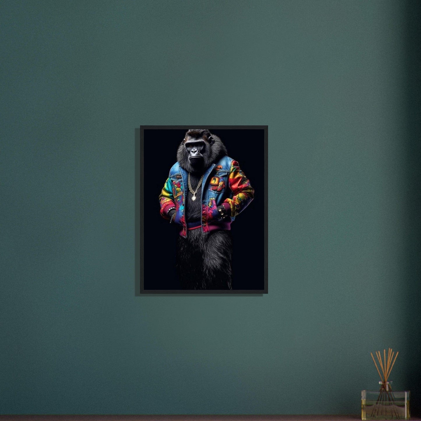 Canvanation Print Material Tableau Gorille Street Fashion