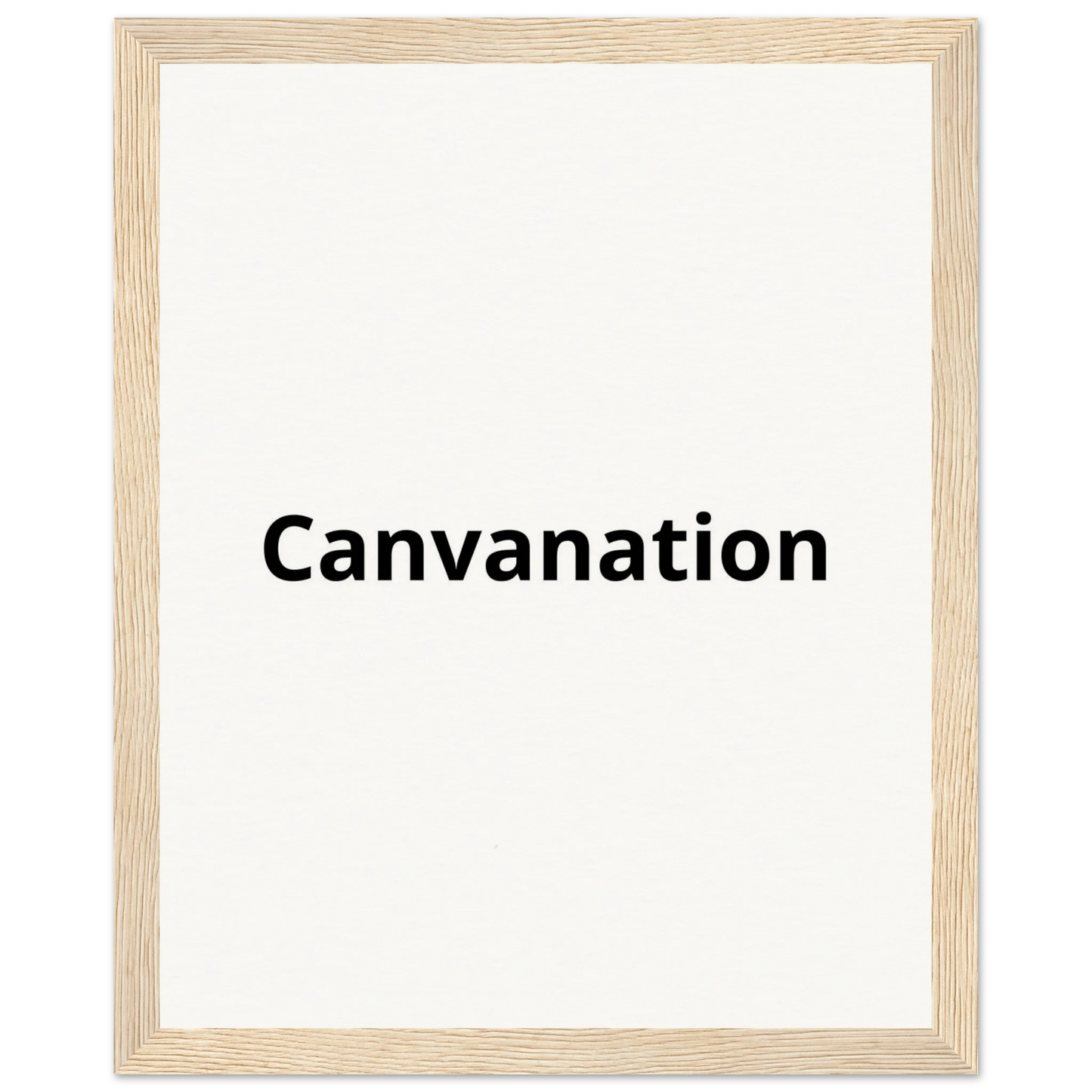 Canvanation Print Material 20x25 cm / 8x10″ / Cadre en bois Tableau Personnalisé